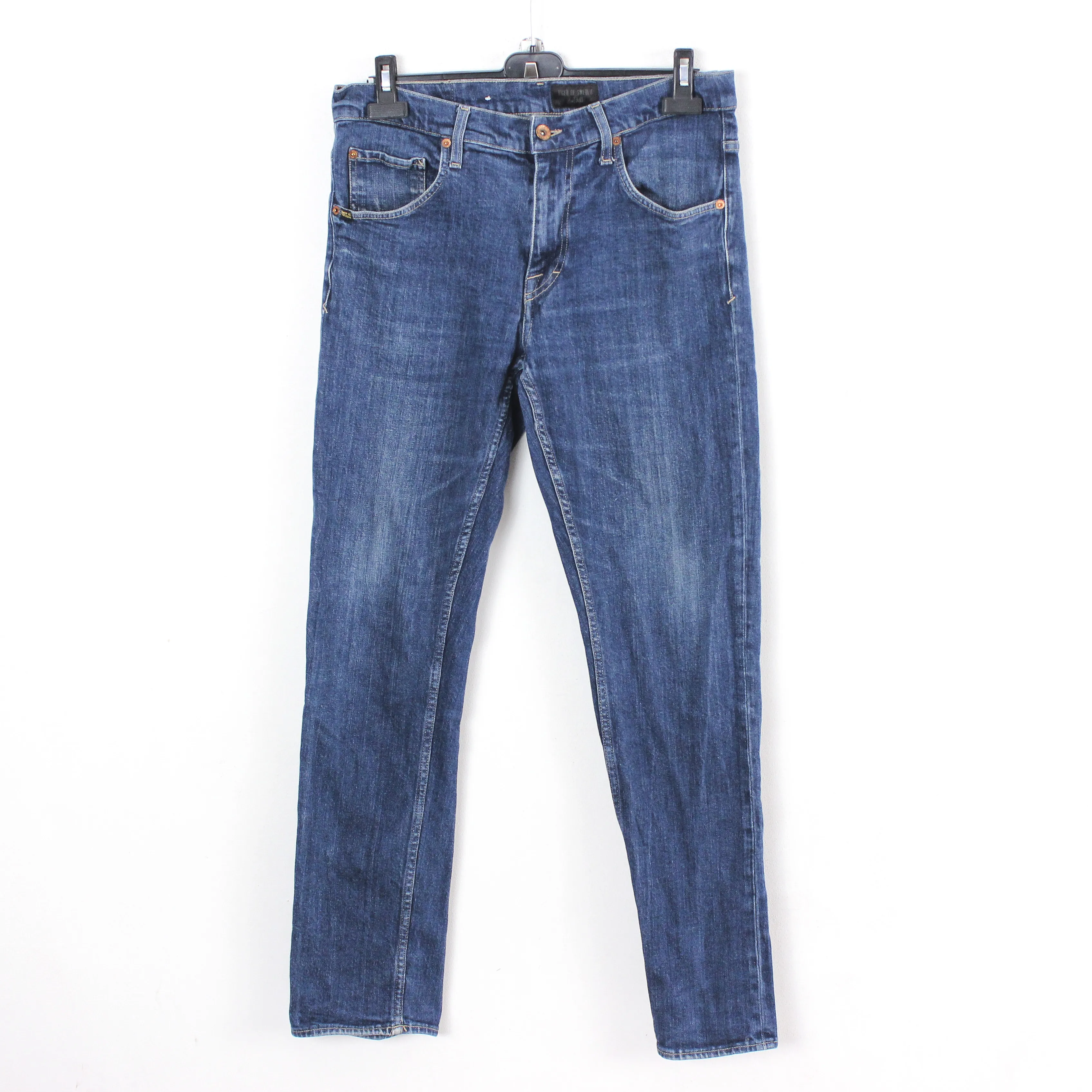 Sharp Mens W34 L32 Slim Straight Jeans Denim Pants Trousers