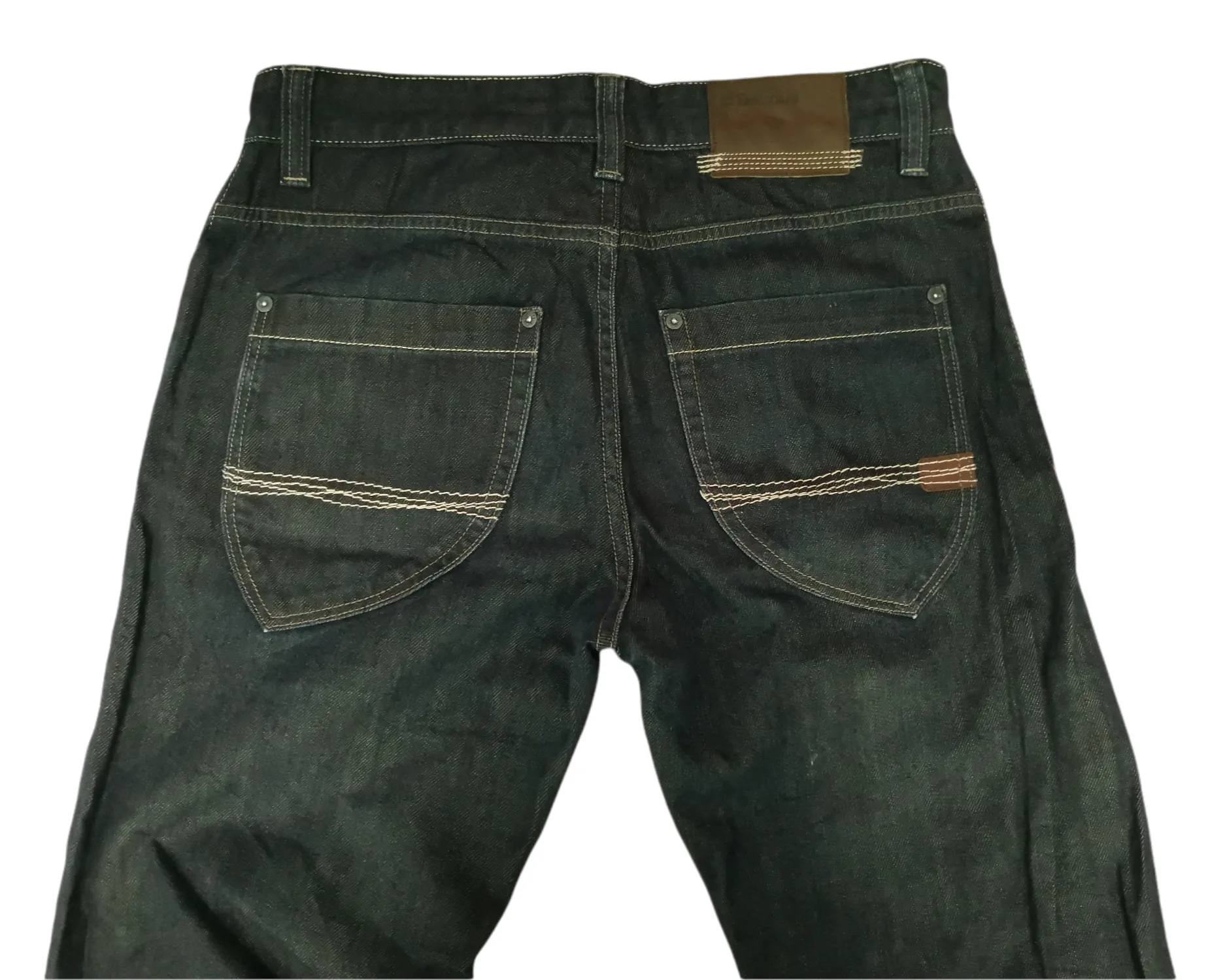 Timberland Denim Jeans Pants Black Distressed