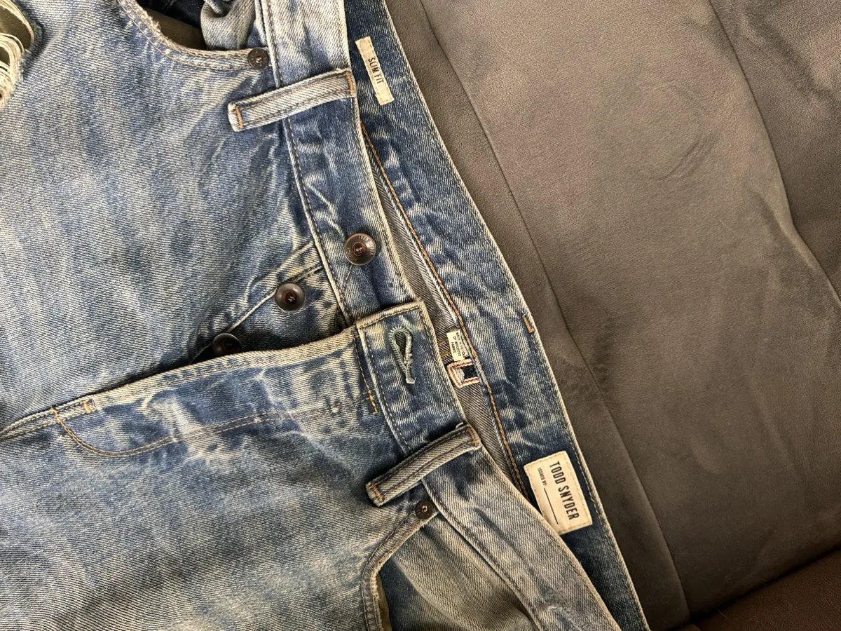 Todd Snyder Japanese worn denim