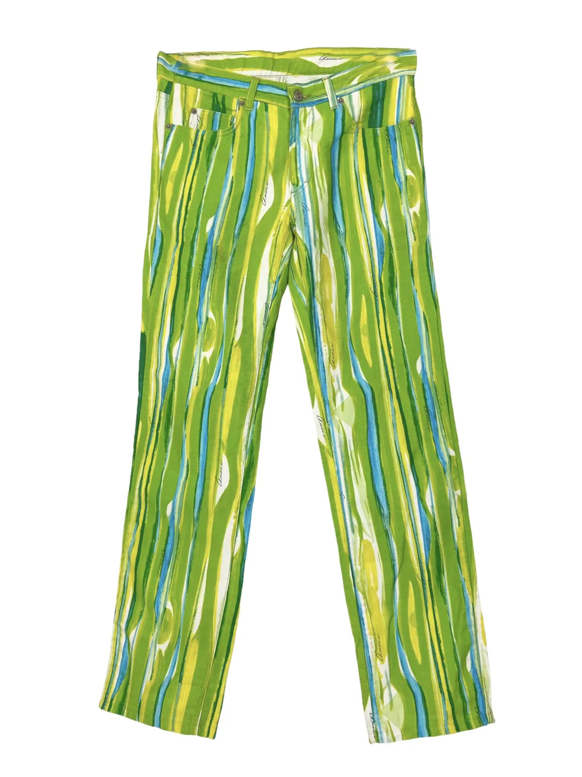 S/S 1996 Watercolor Jeans (SS96, Denim, Watercolour)