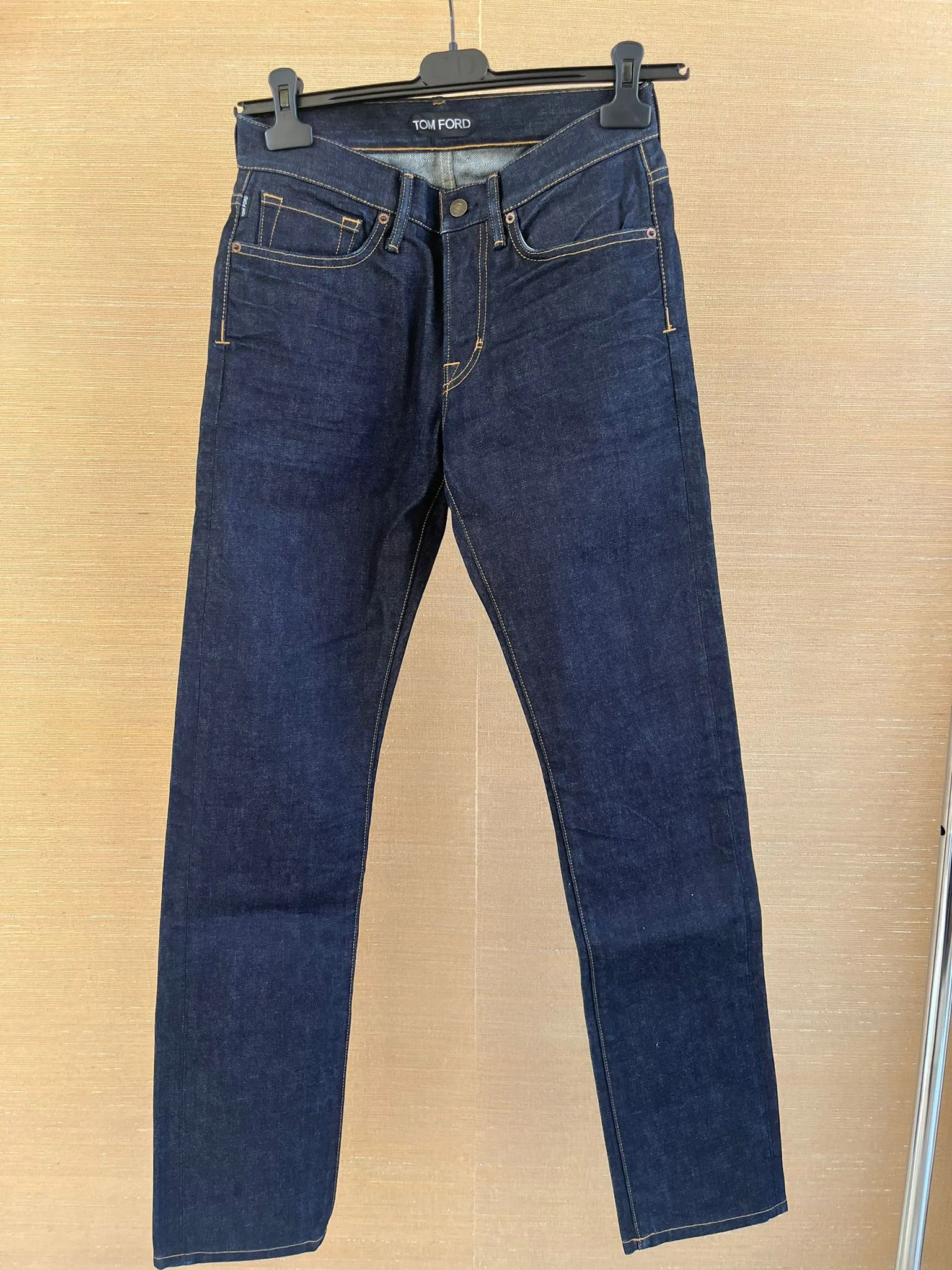 Straight Fit Denim in Indigo