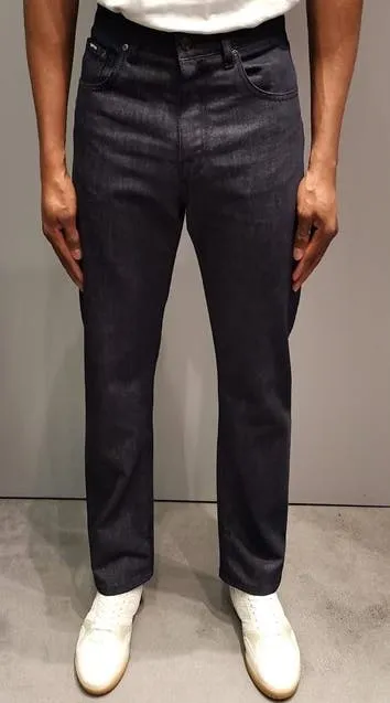 o1loc1c0823 Denim Pant in Black