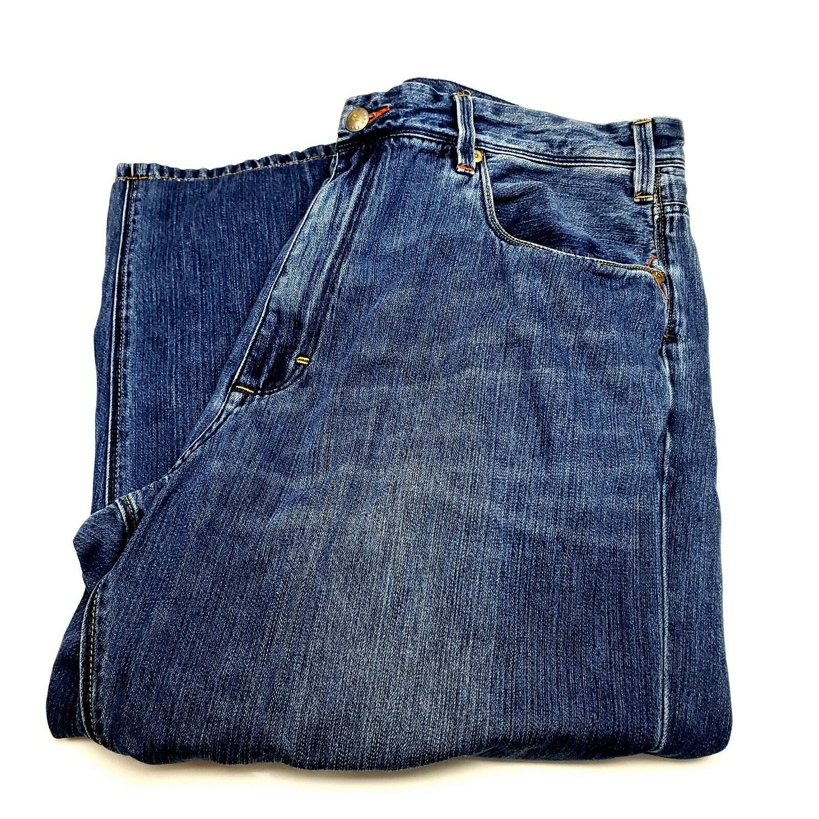 Tommy Bahama 42/22 Capri Jeans Blue Denim Cotton Tencel