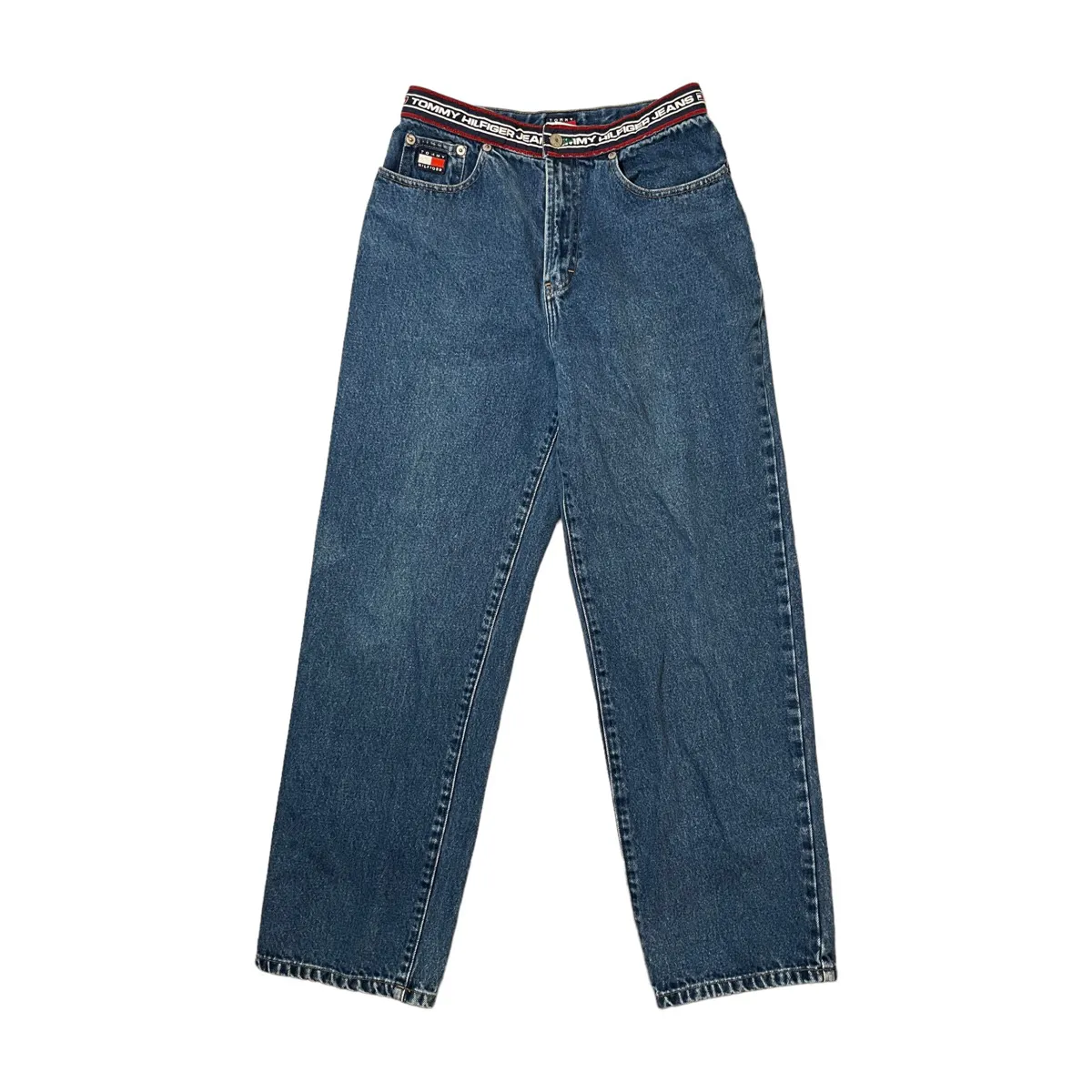 Vintage Tommy Hilfiger Waist Print Jeans