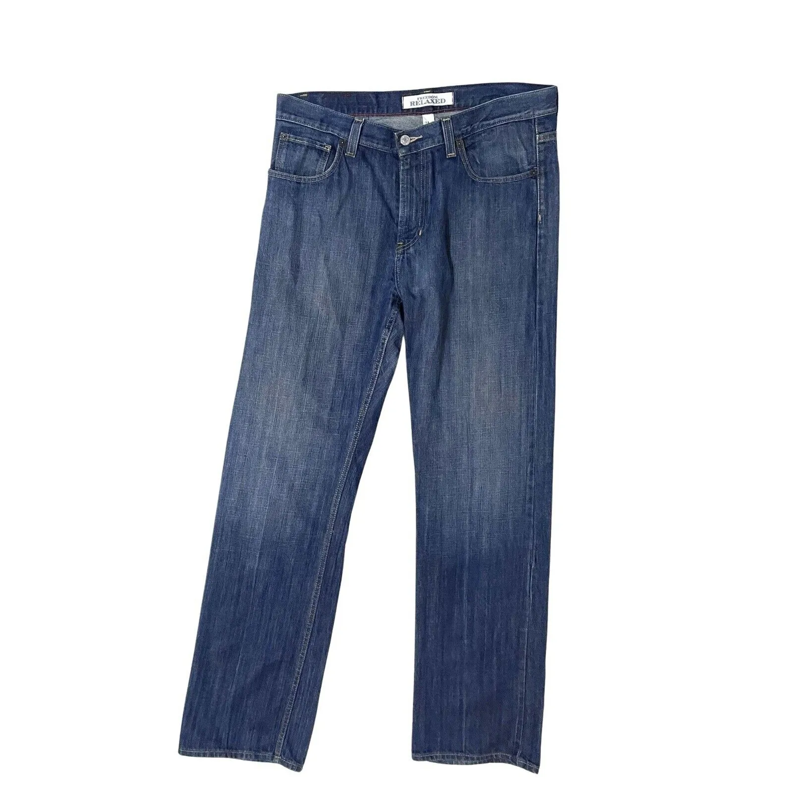 Tommy Hilfiger Jeans Mens 34x34 Relaxed Fit Straight Medium