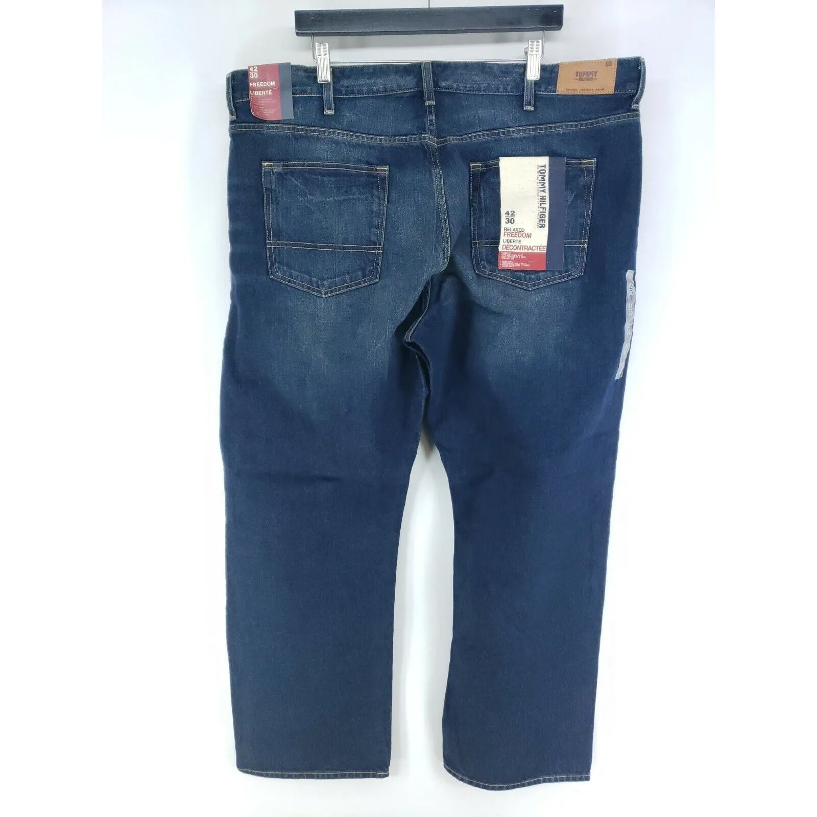 Tommy Hilfiger Relaxed Freedom Jeans Men's Size 40/30 Dark