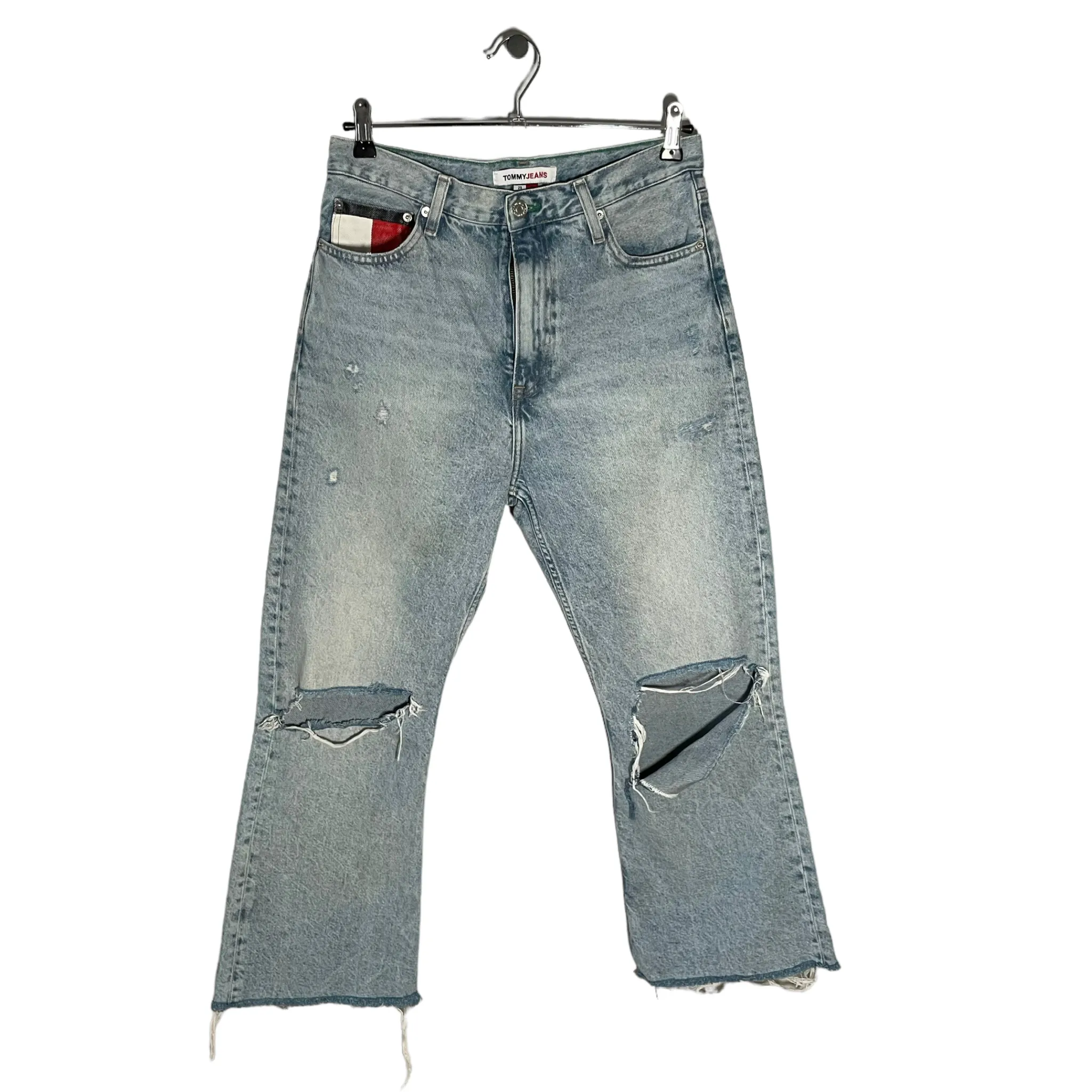 Tommy Hilfiger 29x30 baby blue jeans denim pants vintage