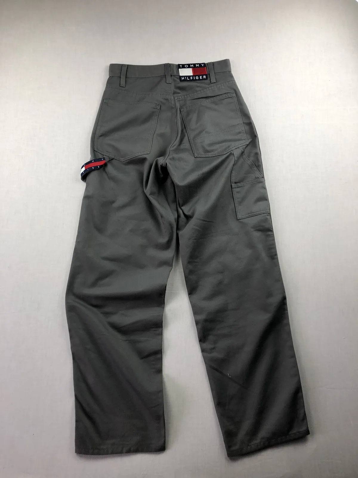 Tommy Hilfiger carpenter double knee vintage 90s pants grey
