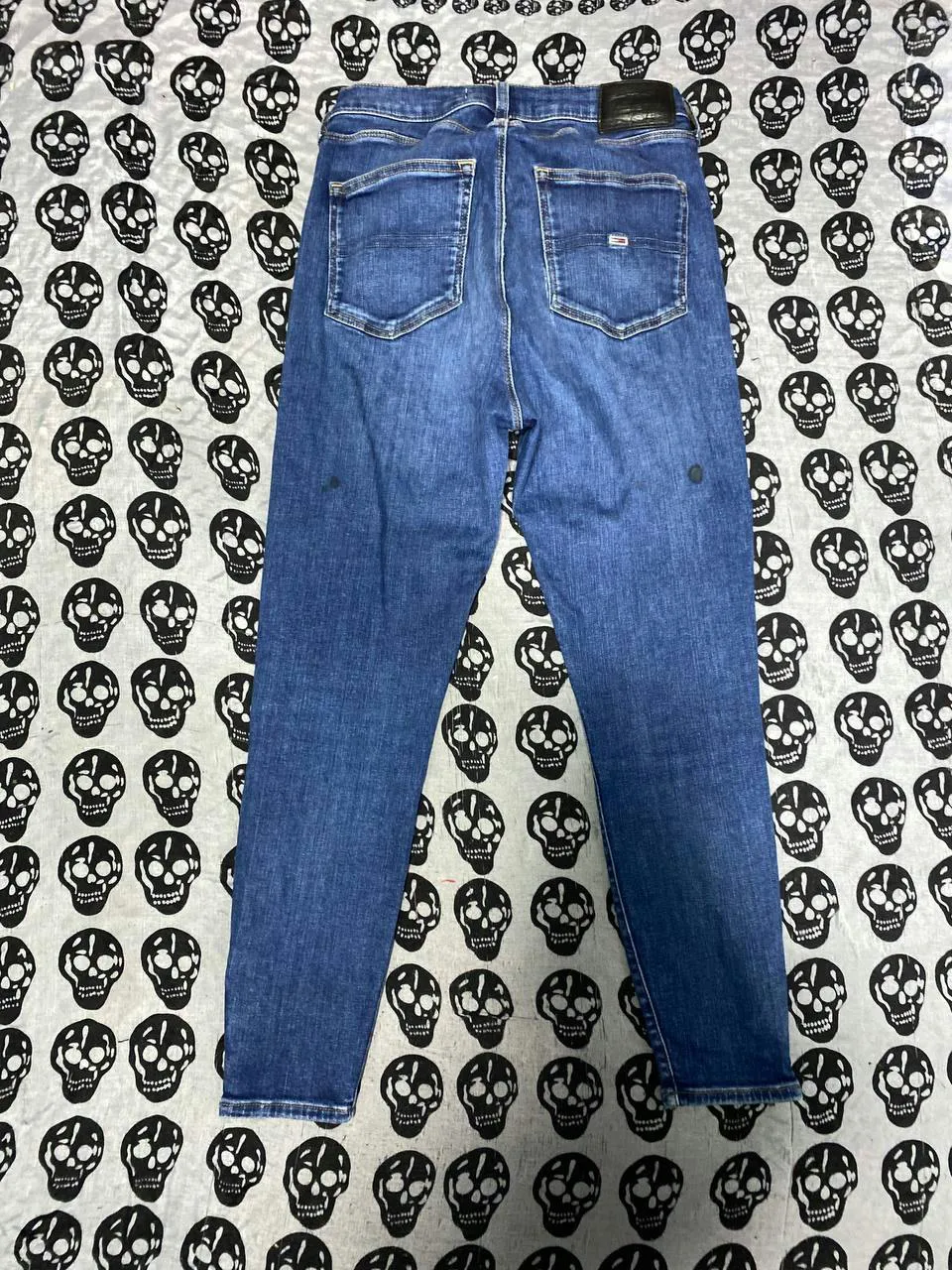 Vintage TOMMY Faded Avant Garde Y2K Denim Jeans