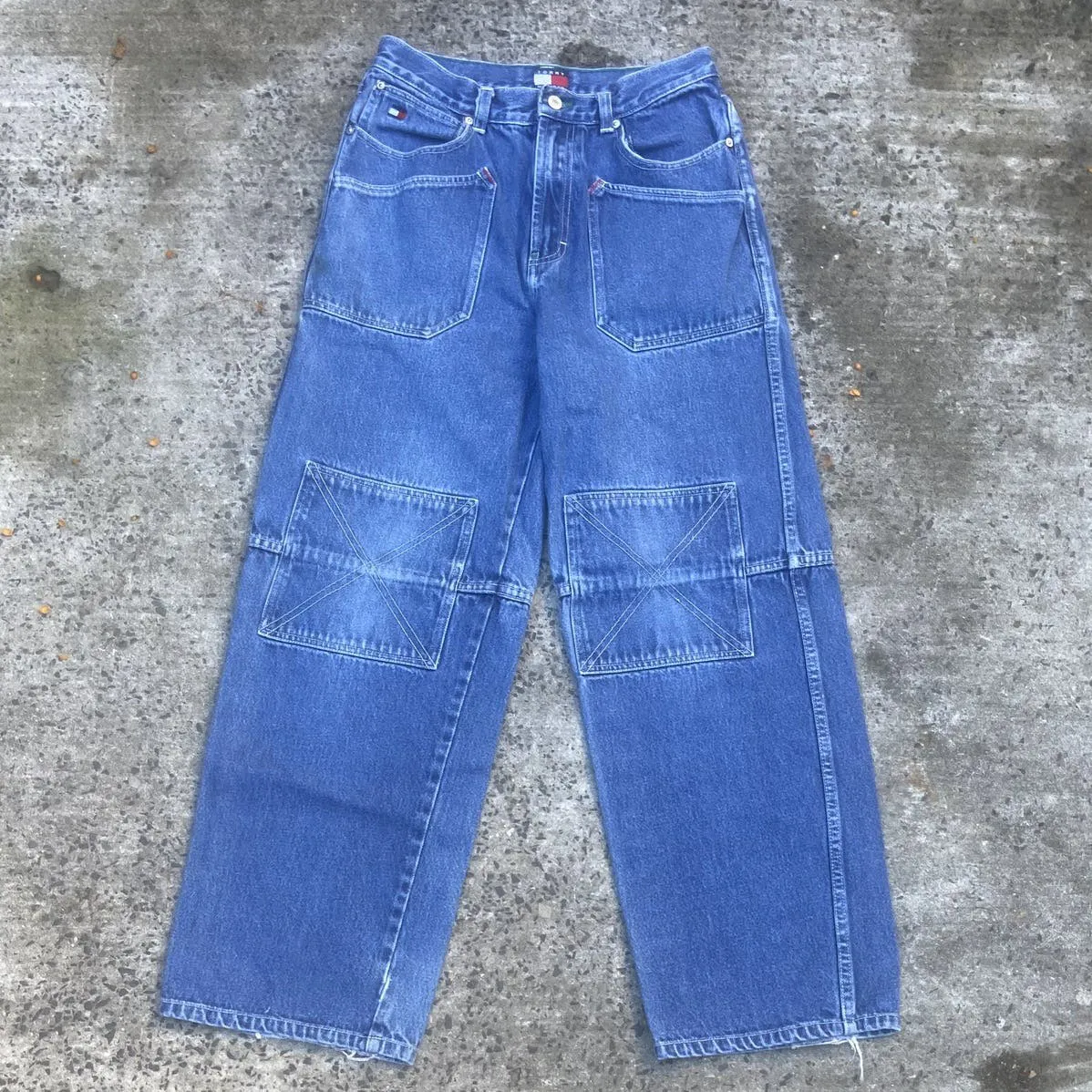 Tommy Hilfiger double knee denim carpenter jeans