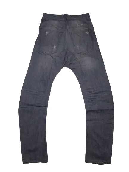 TOP MAN DISTRESSED DENIM curve design