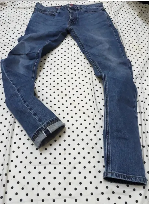 TOPMAN Stonewash Skinny jeans