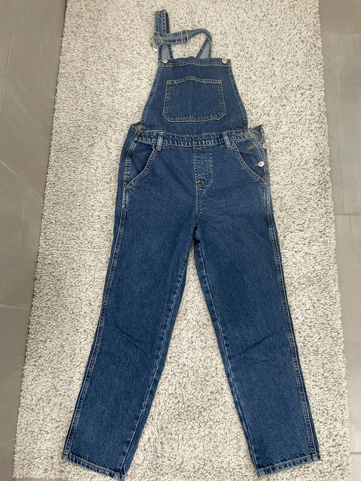 Topshop Denim Overalls