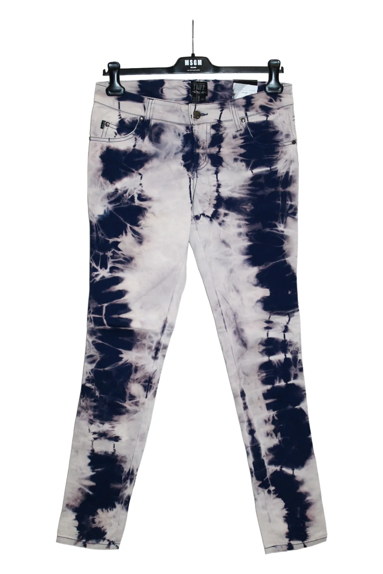 💥RARE💥 Tripp NYC Skinny Fit Acid Wash Punk Grunge Jeans