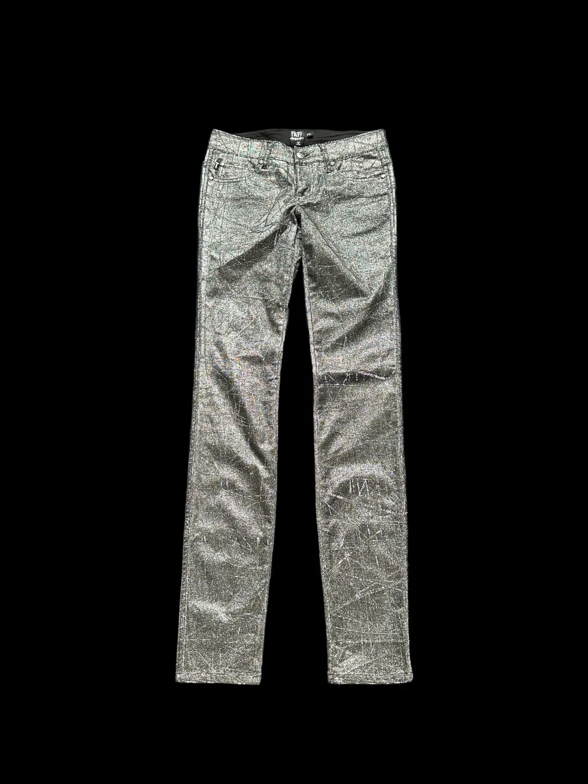 🔥Super Sick🔥Trip Nyc slim silver jeans
