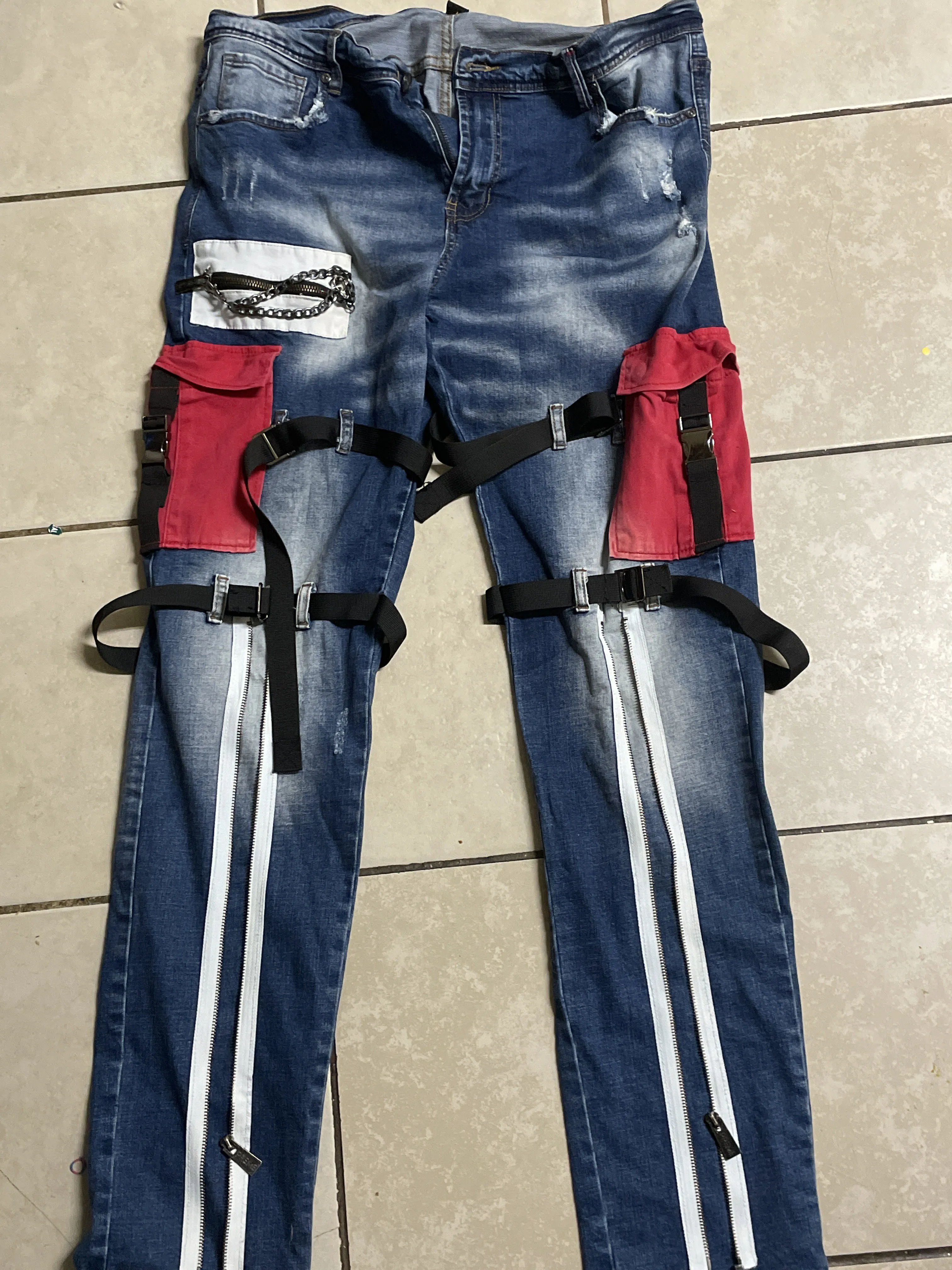 Vintage Tripp NYC Style Denim pants brand unknown