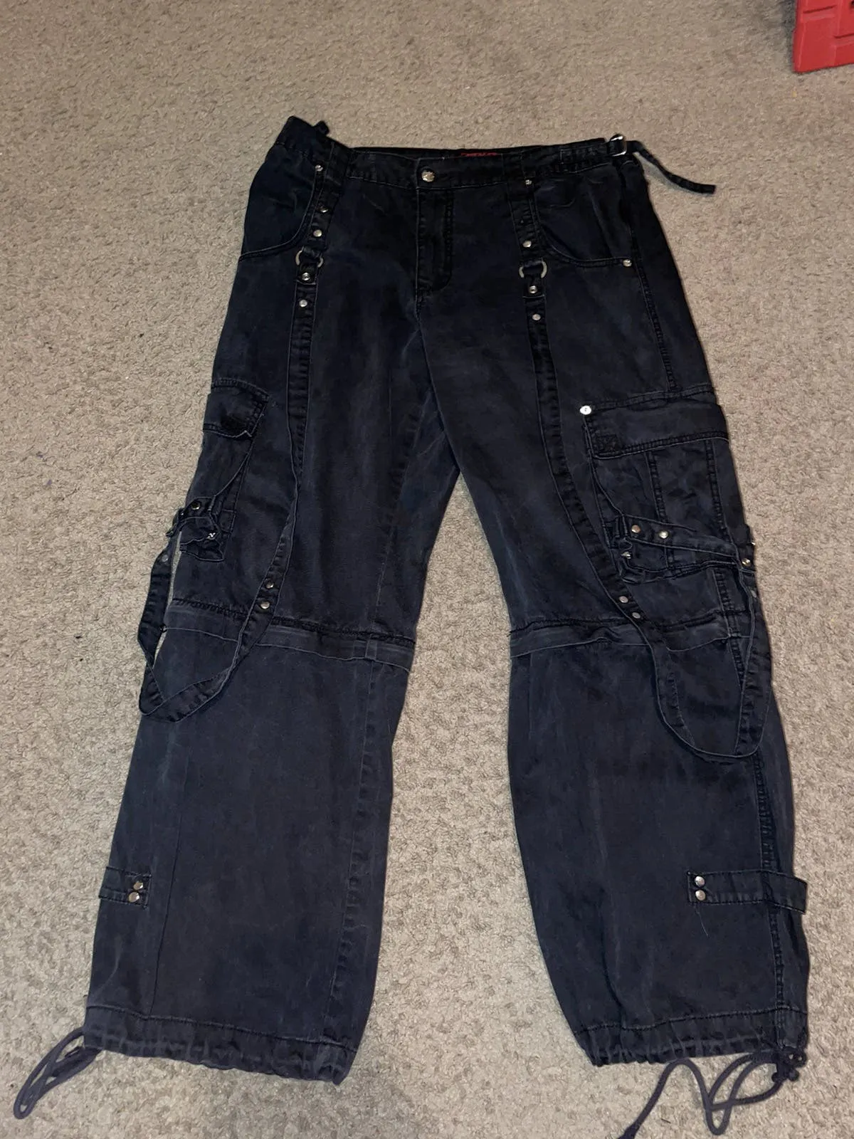 Tripp NYC Zip-Off Black Pants