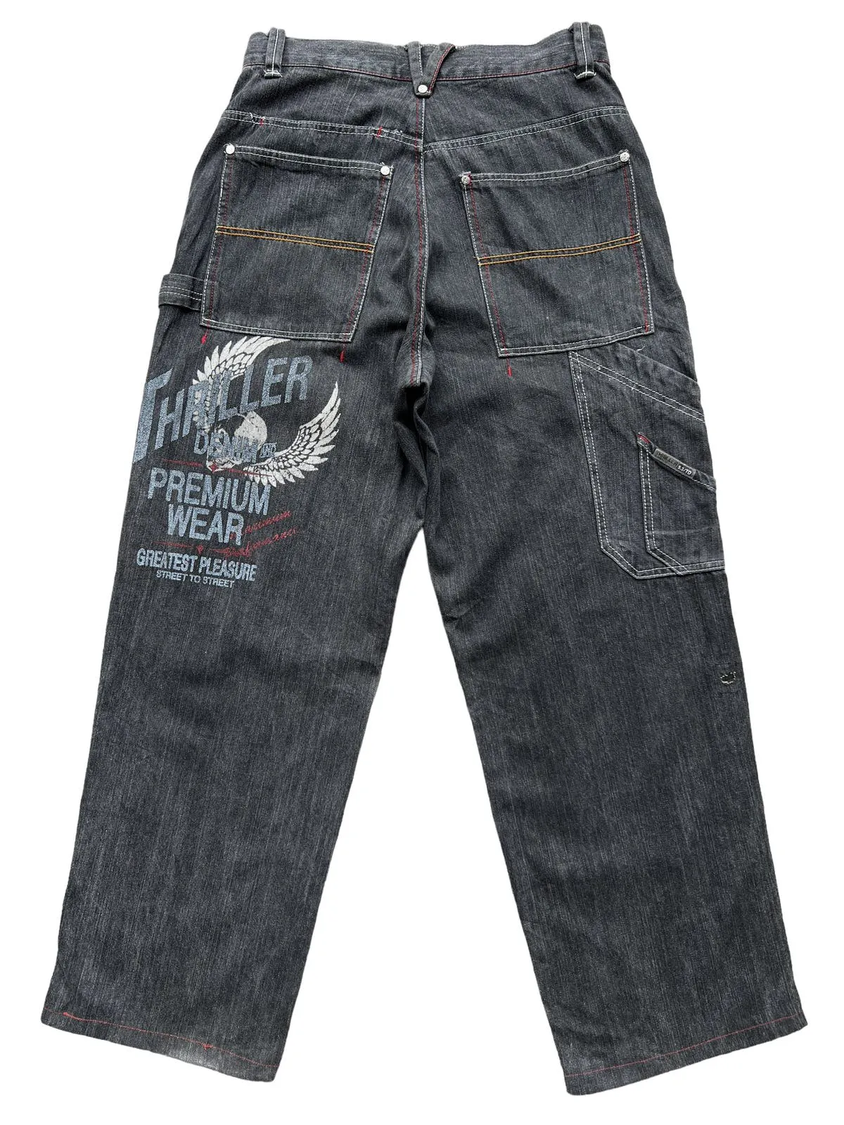 Optimal Japan Super Baggy Multipocket Denim Jeans