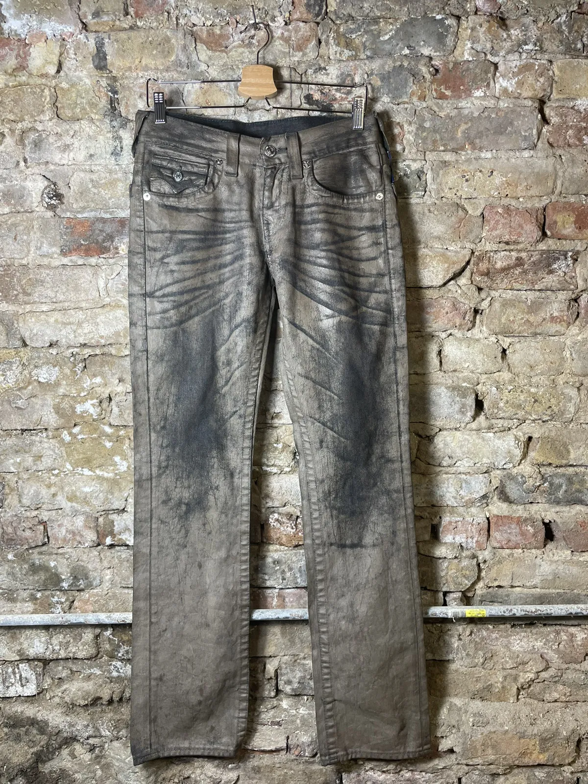 True Religion Wax Denim Sz 28 Used