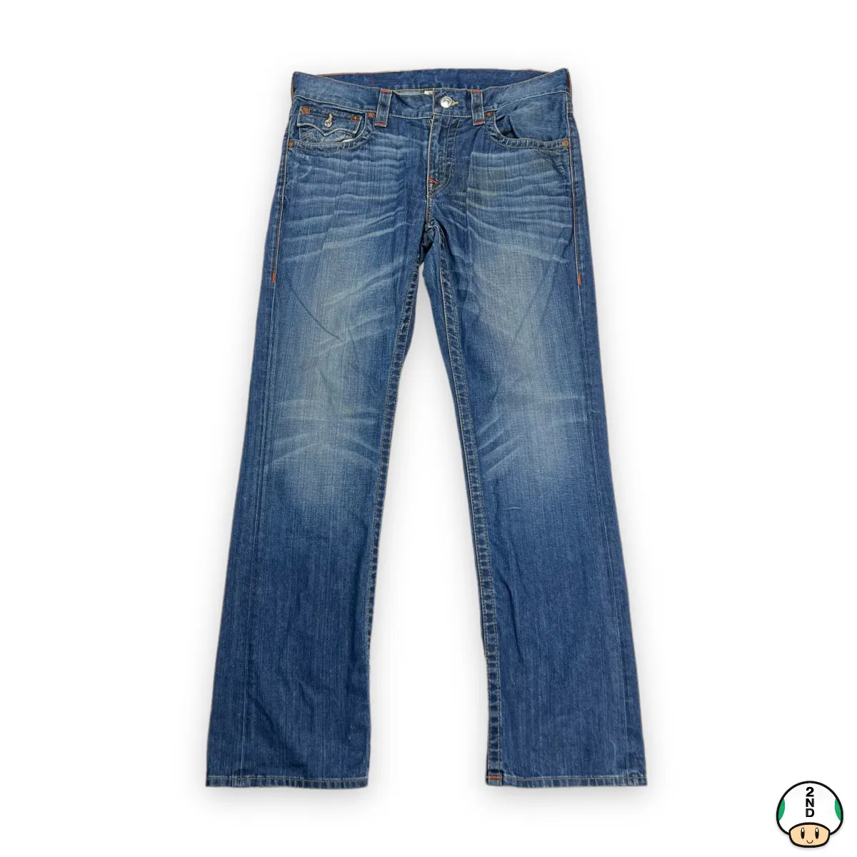 Vintage Straight True Religion Jeans 37x34