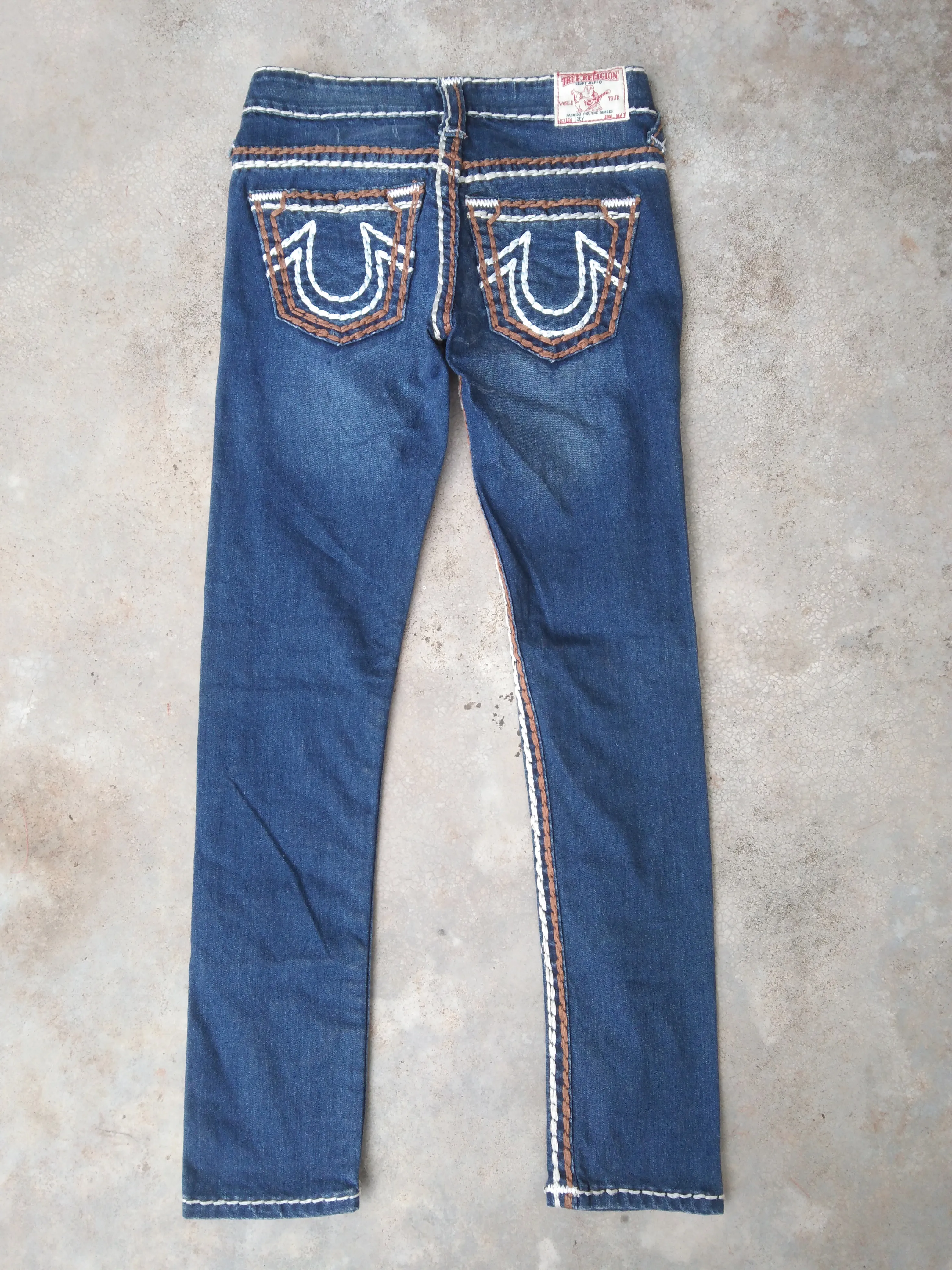 Vintage True Religion Jeans Section JOEY Made In USA 26x28