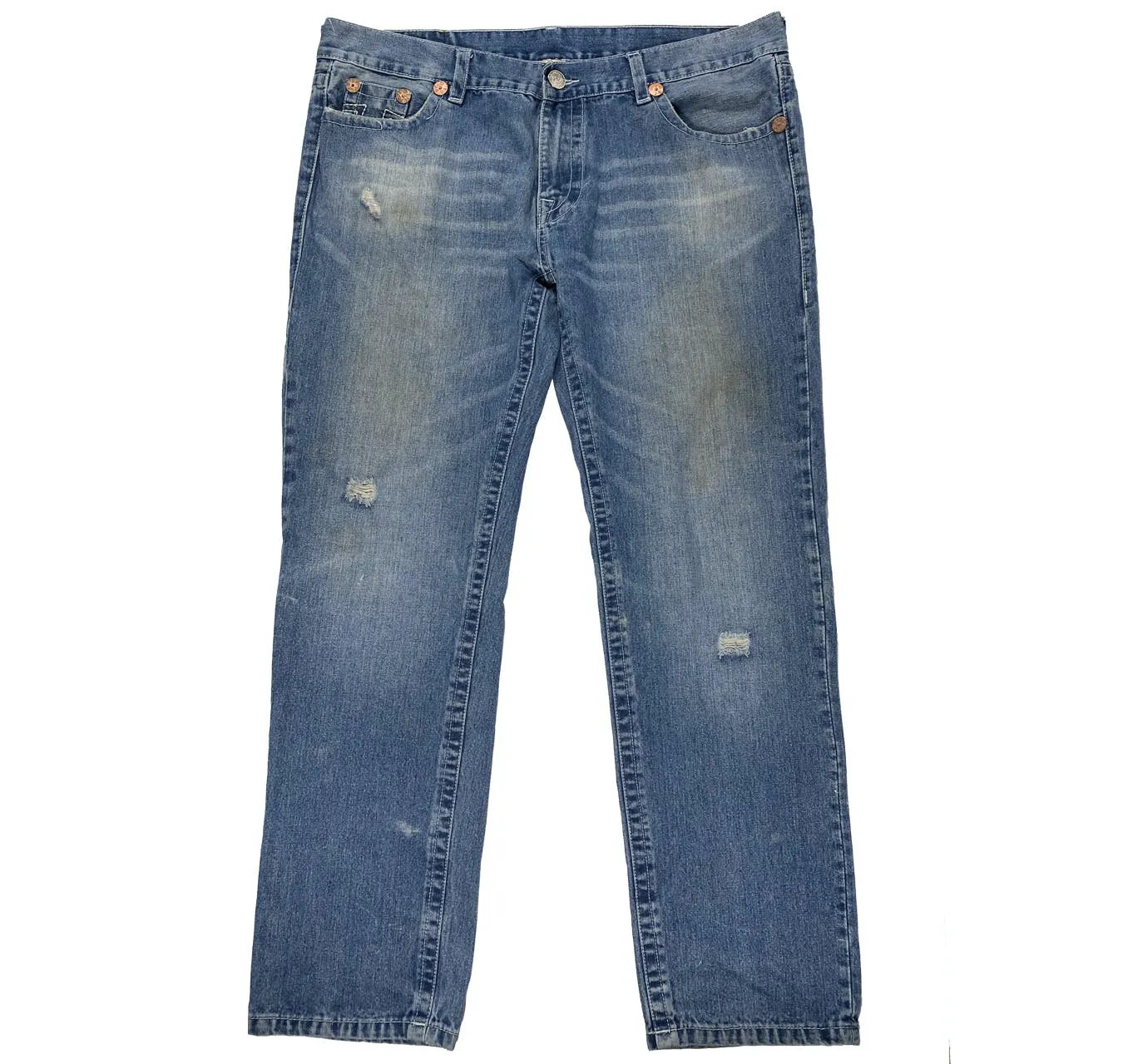 True Religion Billy Super T Medium wash jeans 41x32