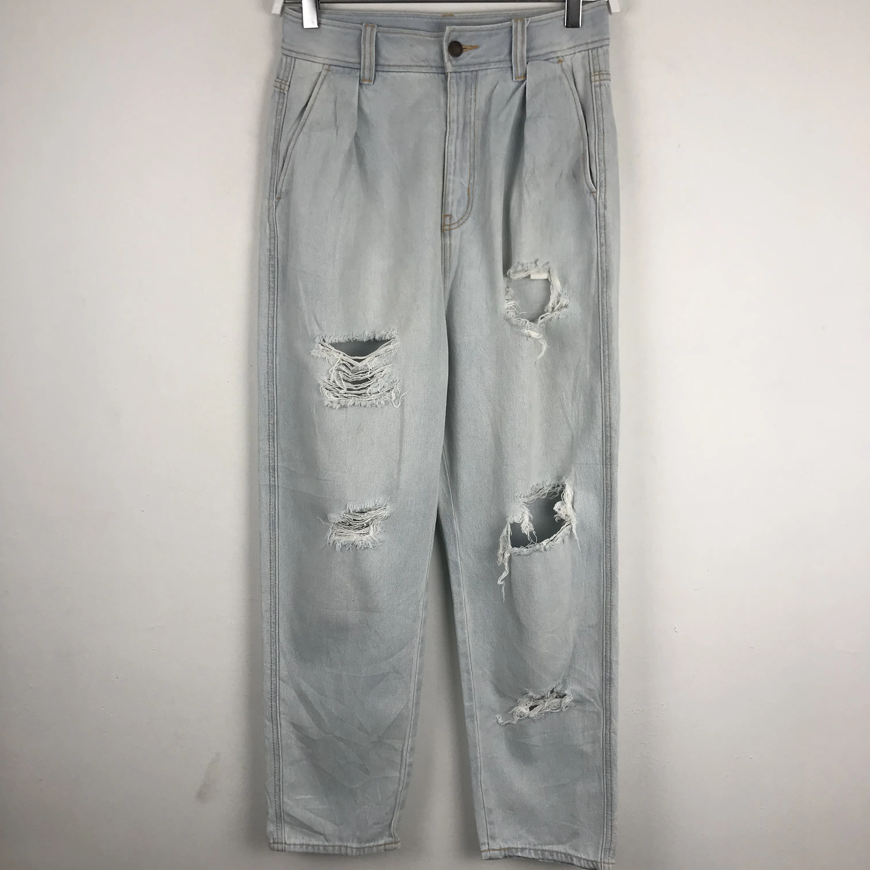 X118 JAPAN GU RIPPED JEANS KURT COBAIN STYLE