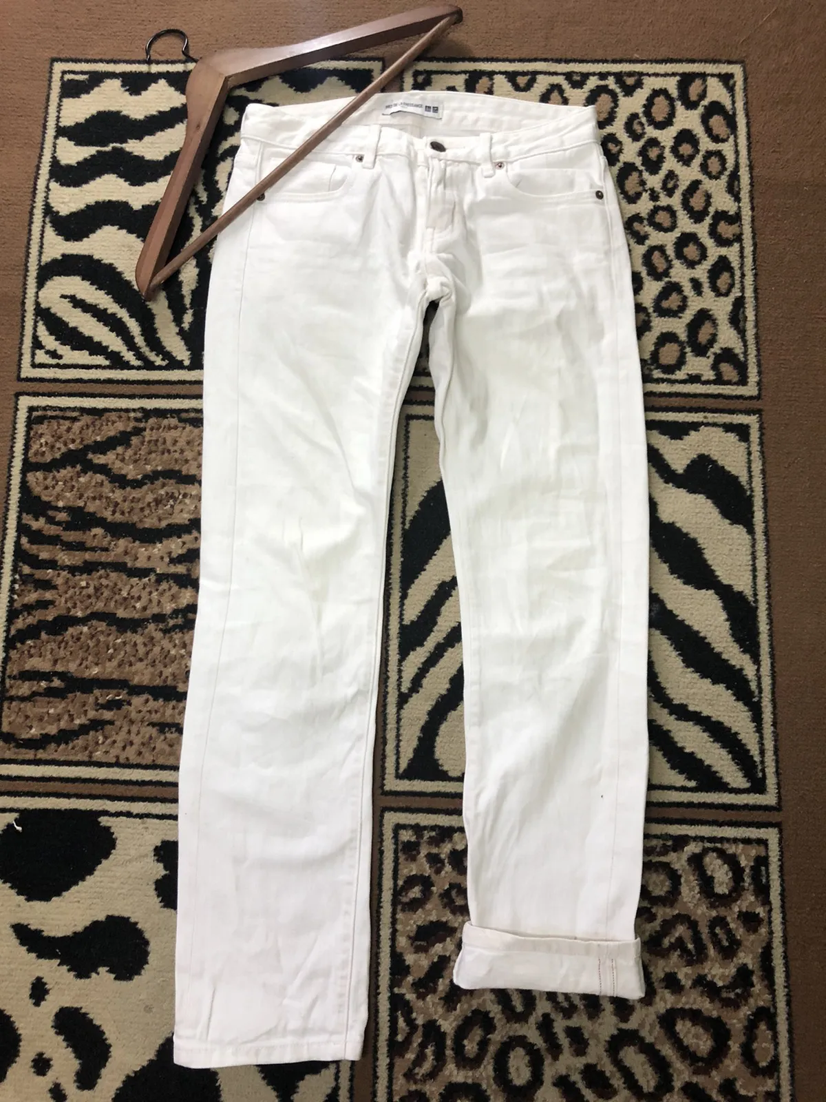 INES DE LA FRESSANGE X UNIQLO QUARTER SHORT SELVEDGE DENIM