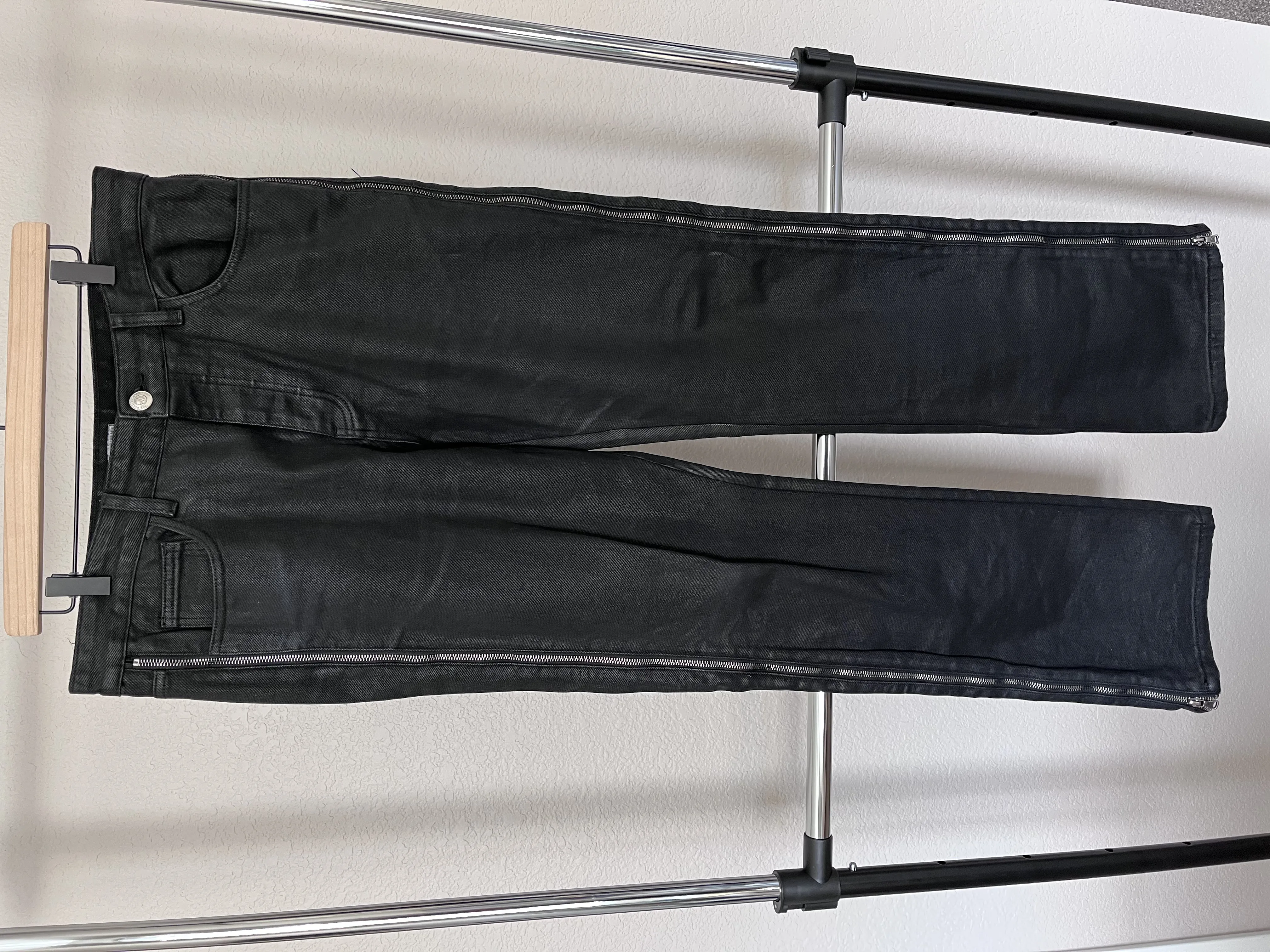 Vale Rider Wax Zipper Denim