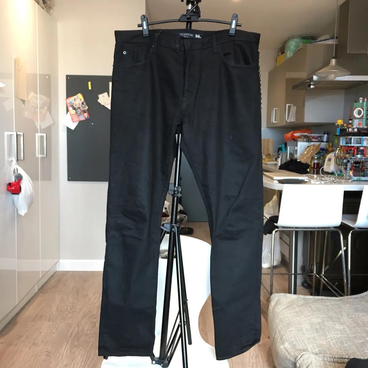 VALENTINO Spa Rockstud Untitled #06 Denim Jeans