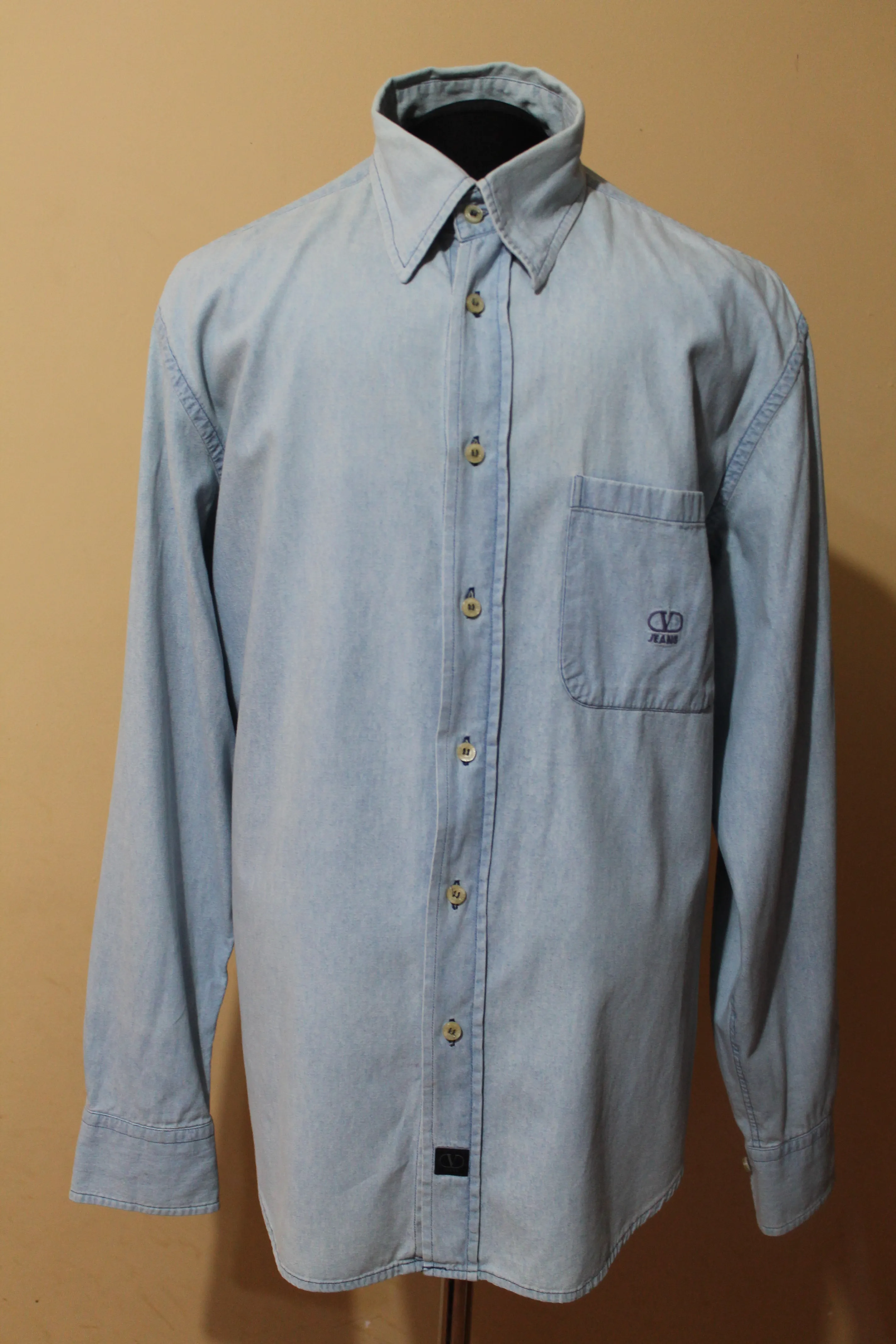 Valentino Jeans Denim Shirt Vintage