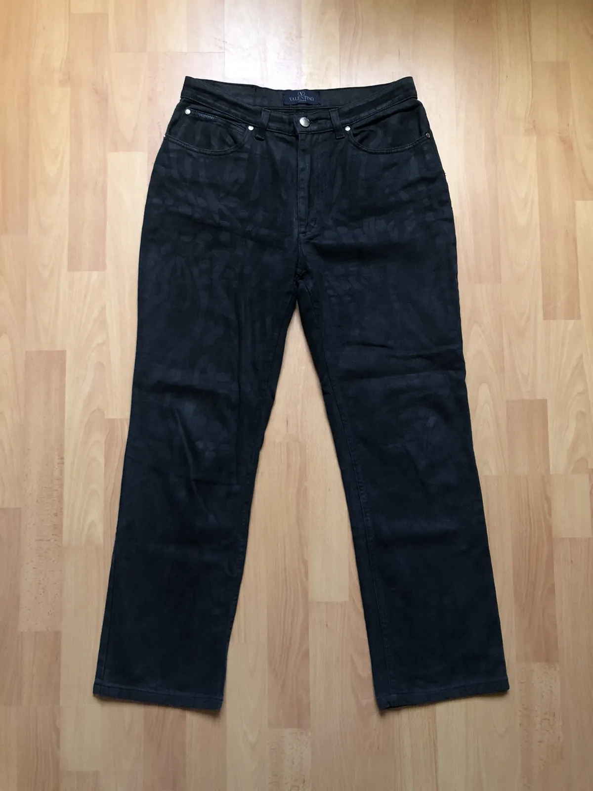 Paisley Stone Washed Valentino Jeans