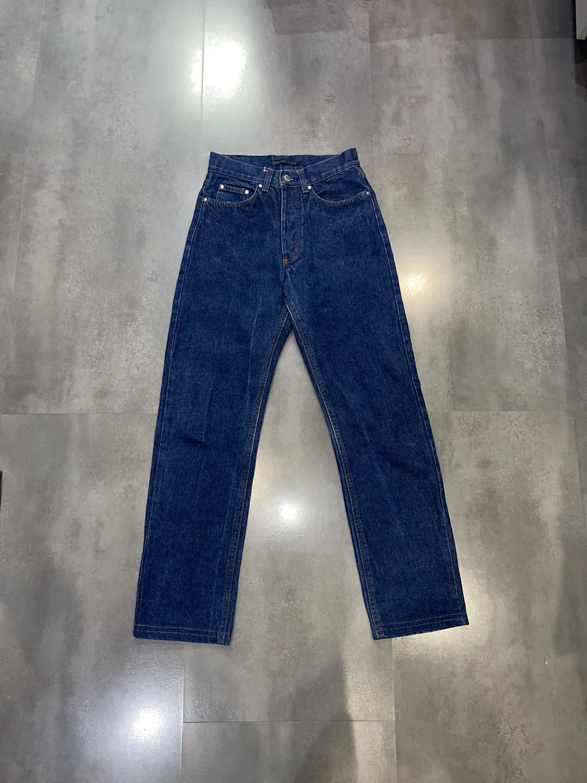 Valentino Jeans High Rise Indigo Denim Pants