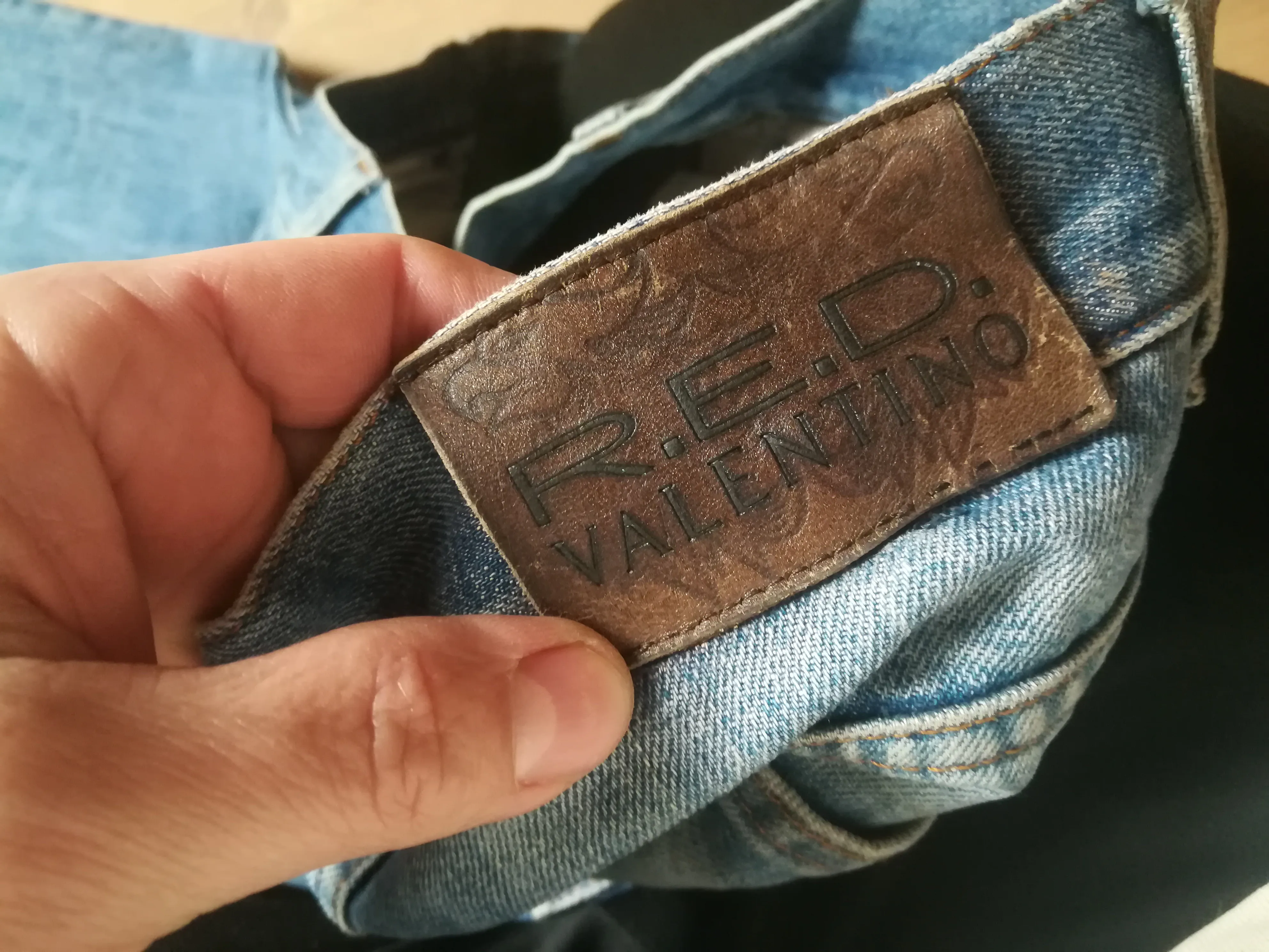 Jeans Valentino Red