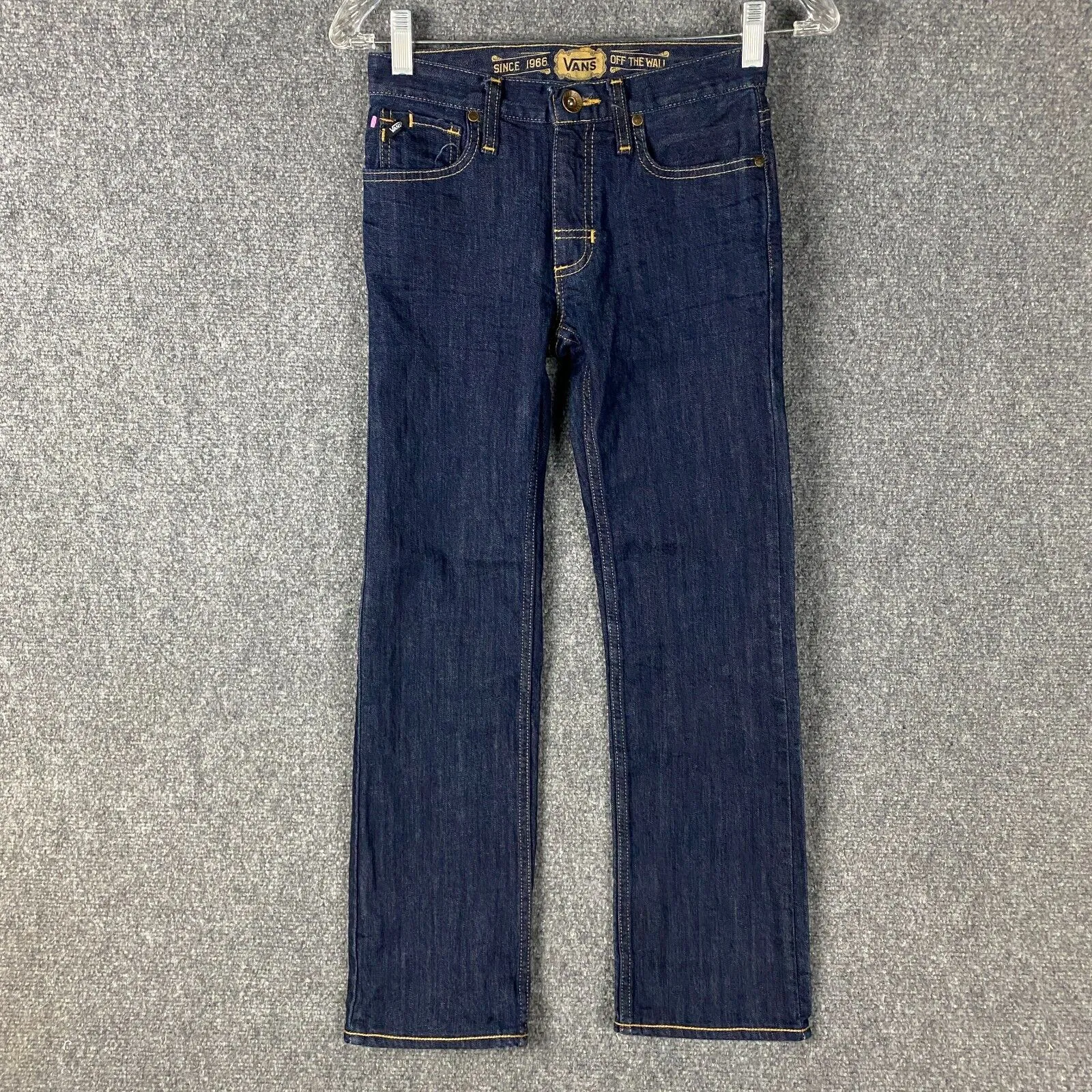 Vans Jeans Boys 12 Yrs Denim Cotton Blend Kids Casual Blue