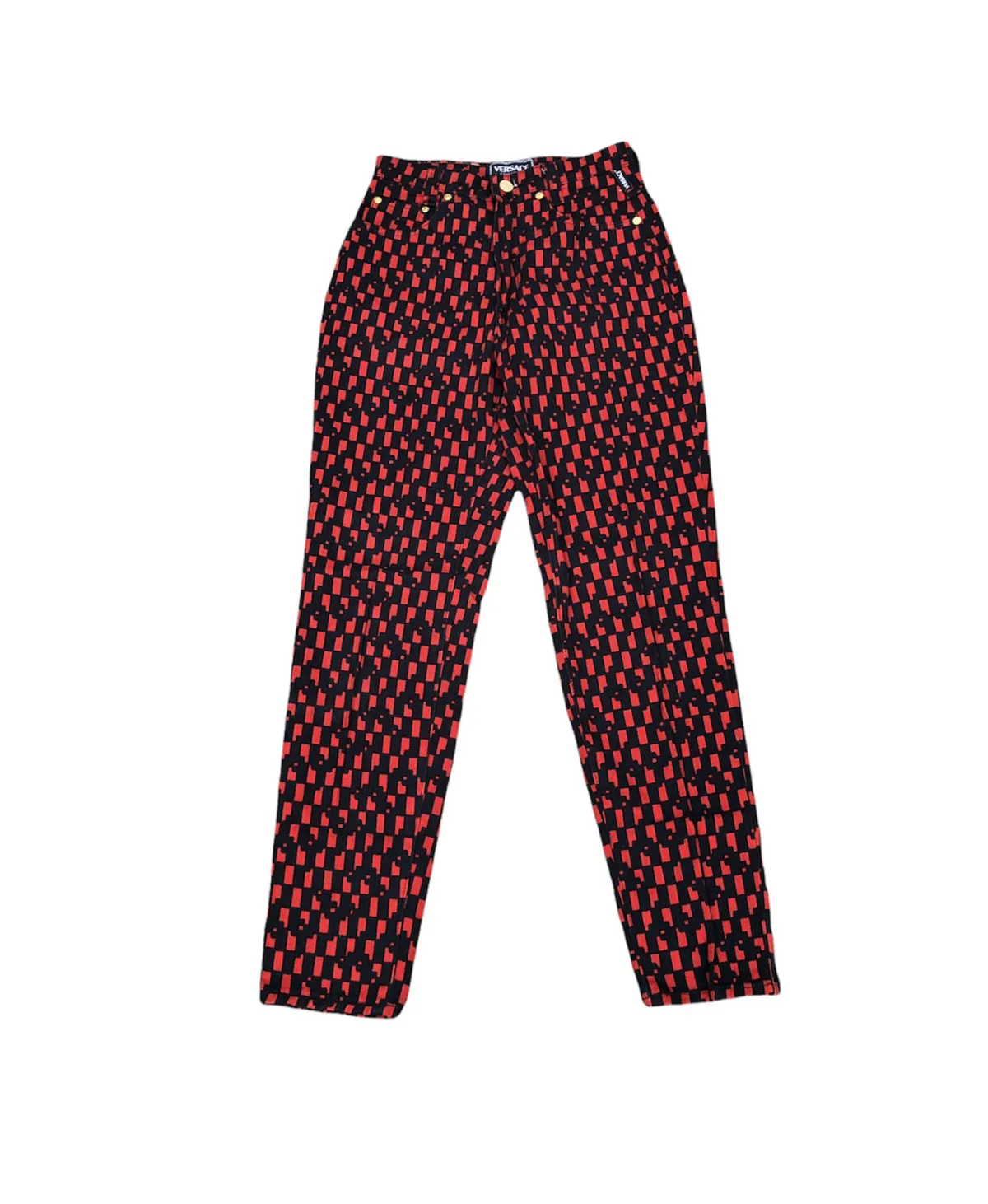 Vintage Versace Jeans Couter Tartan Pants