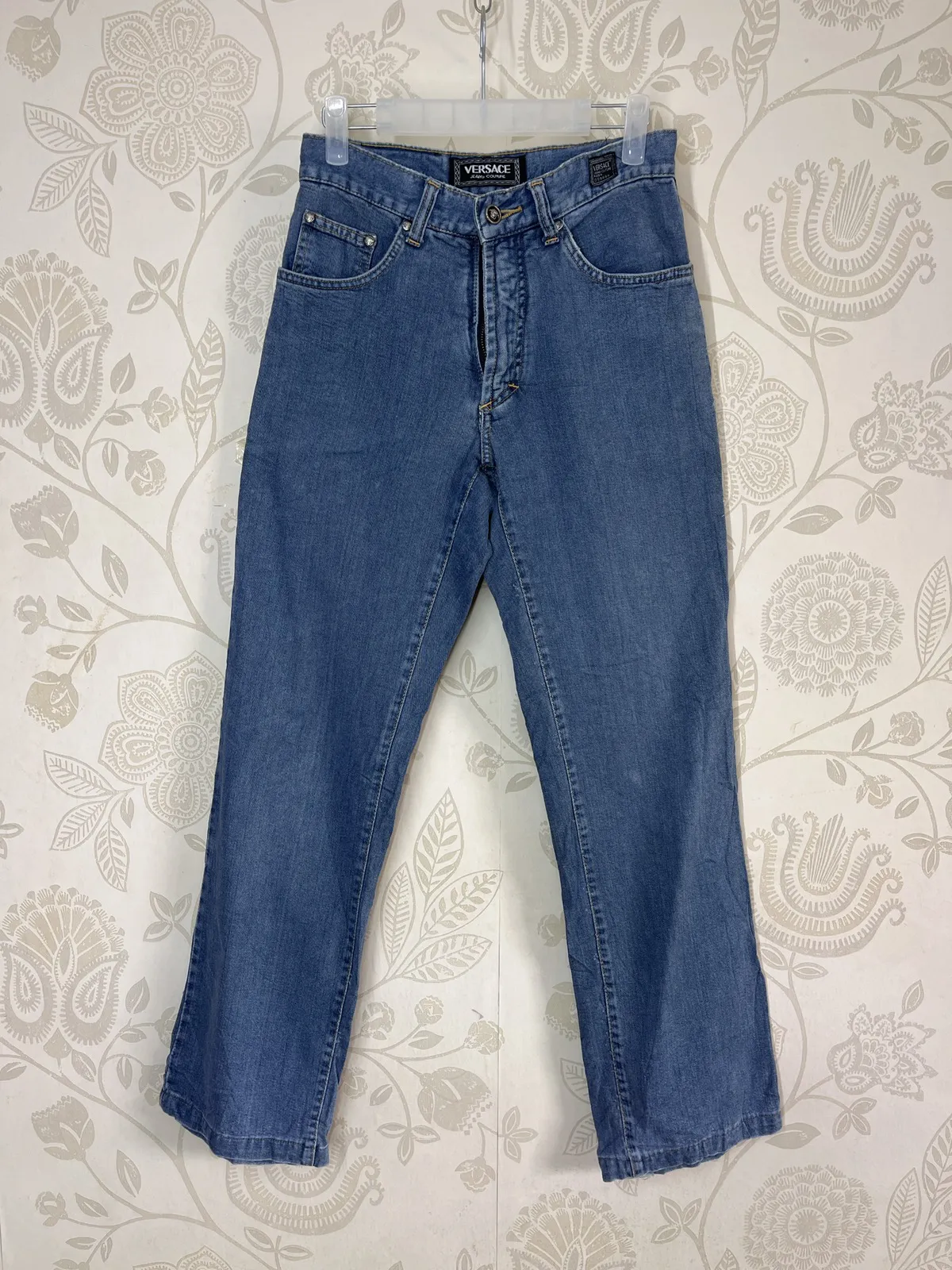 Vintage Classic Versace Denim Jeans Made In Italy