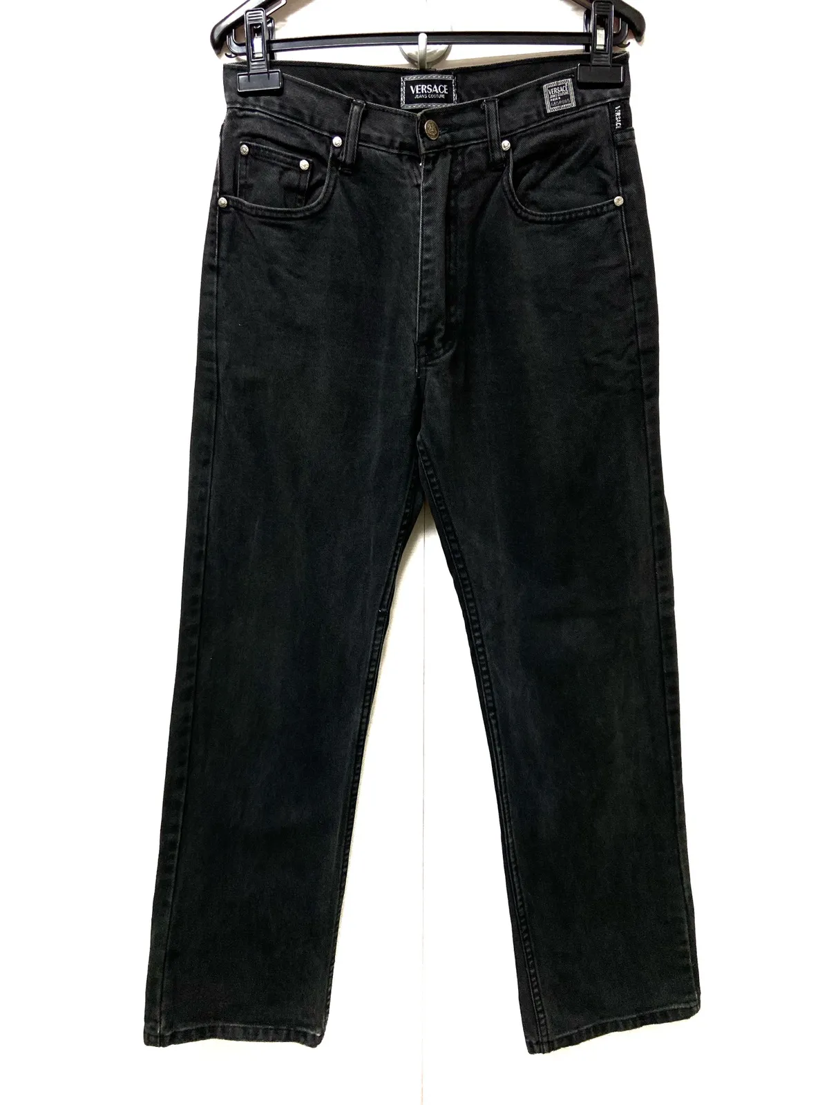 Versace Jeans Couture Denim Polycarbamida Jeans Size 28