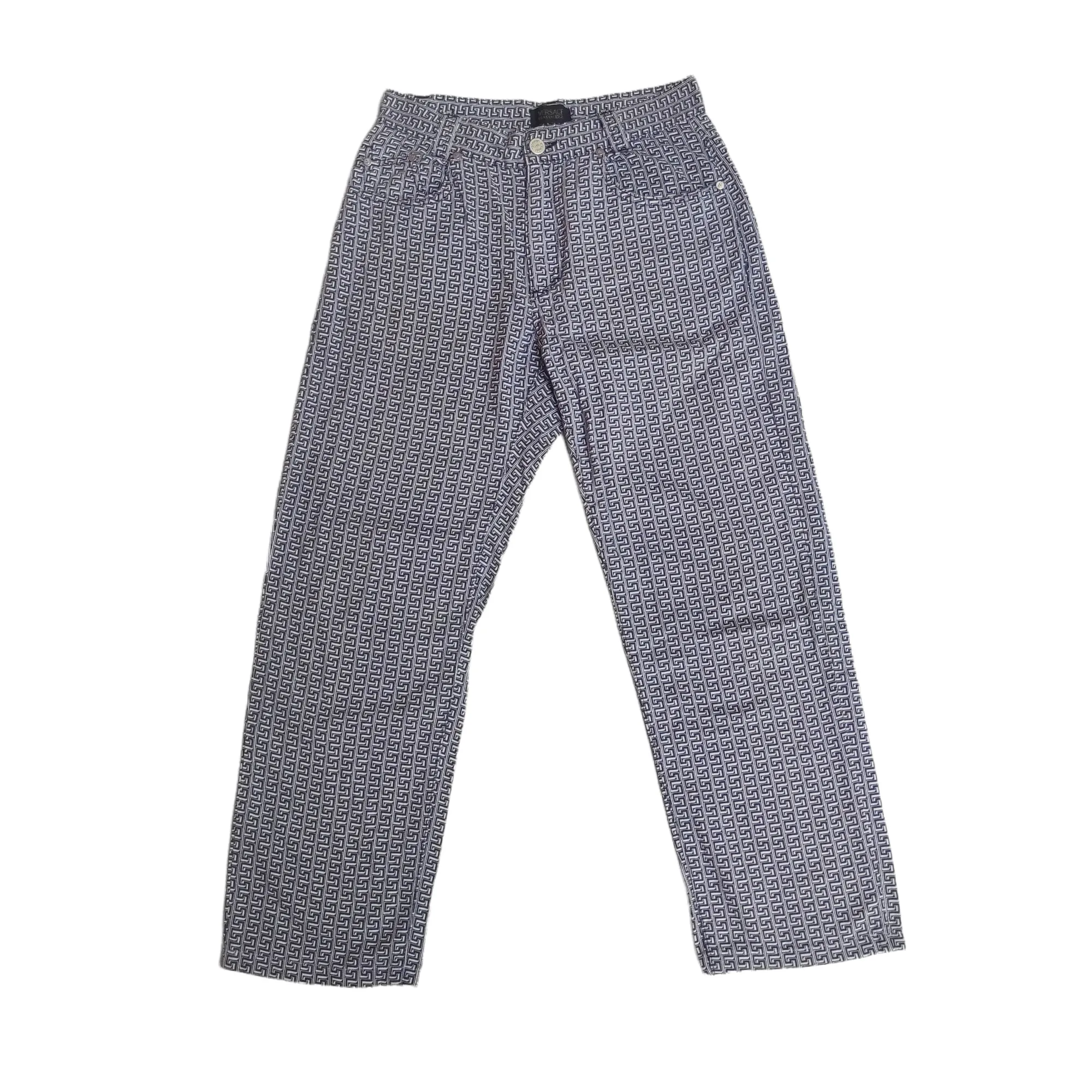 Versace Patterned Monogram Pants