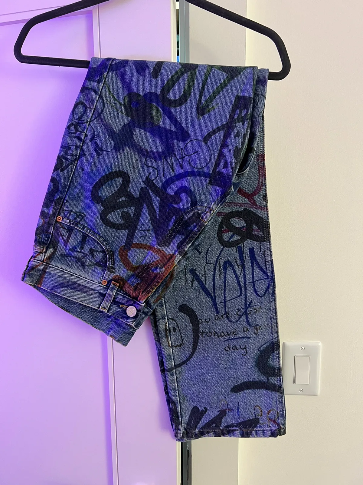 Vetements Grafitti Denim NEW