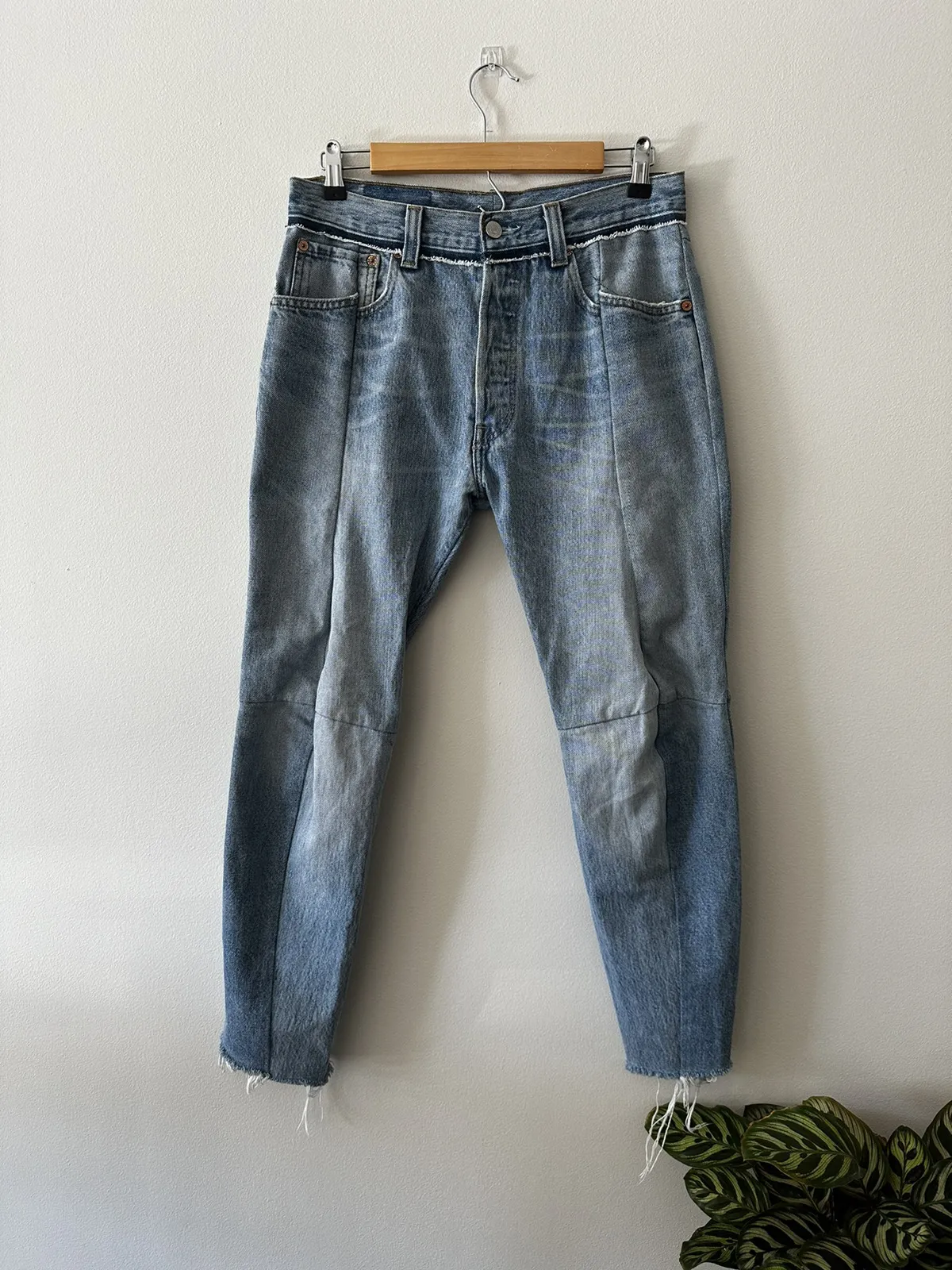 Vetements Levi’s Reworked Reconstructed Men’s Jeans S 31
