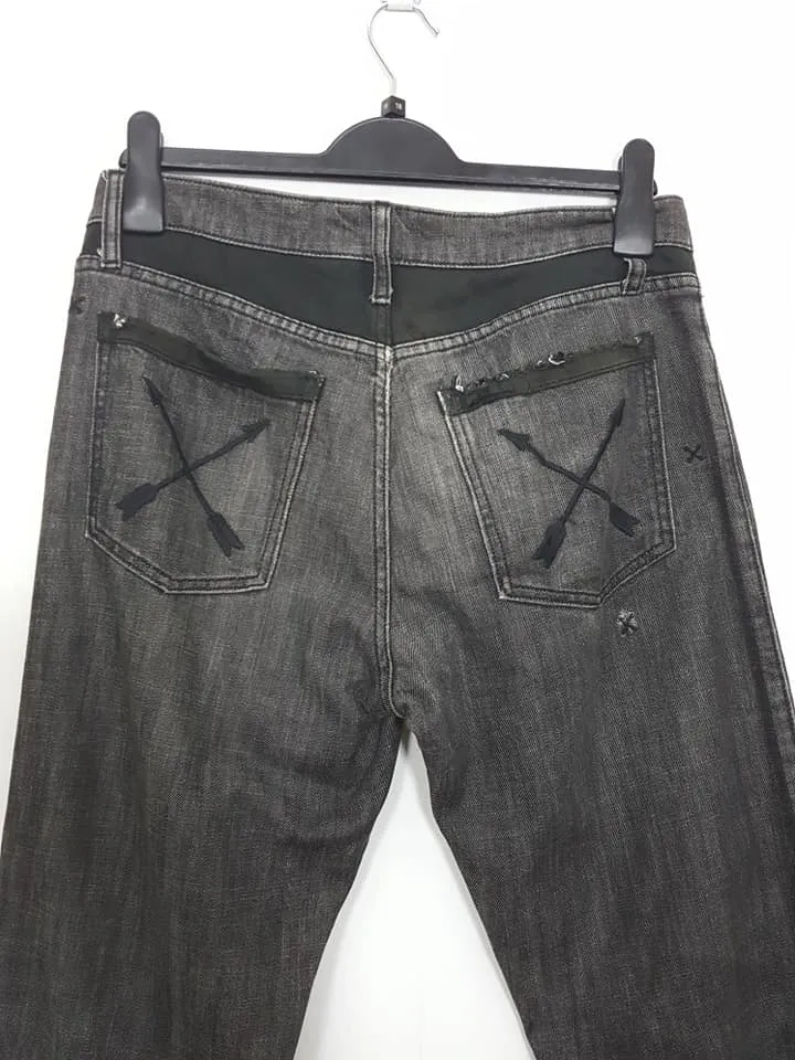 V&R Charcoal Stretchable Denim Jean Pant collab H&M