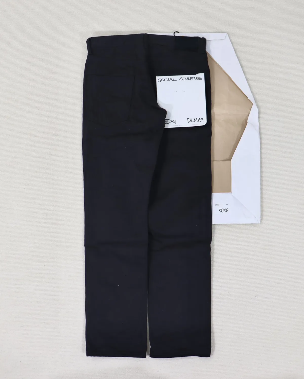 Visvim 23ss Social Sculpture 03 CMYK Blk W32L30