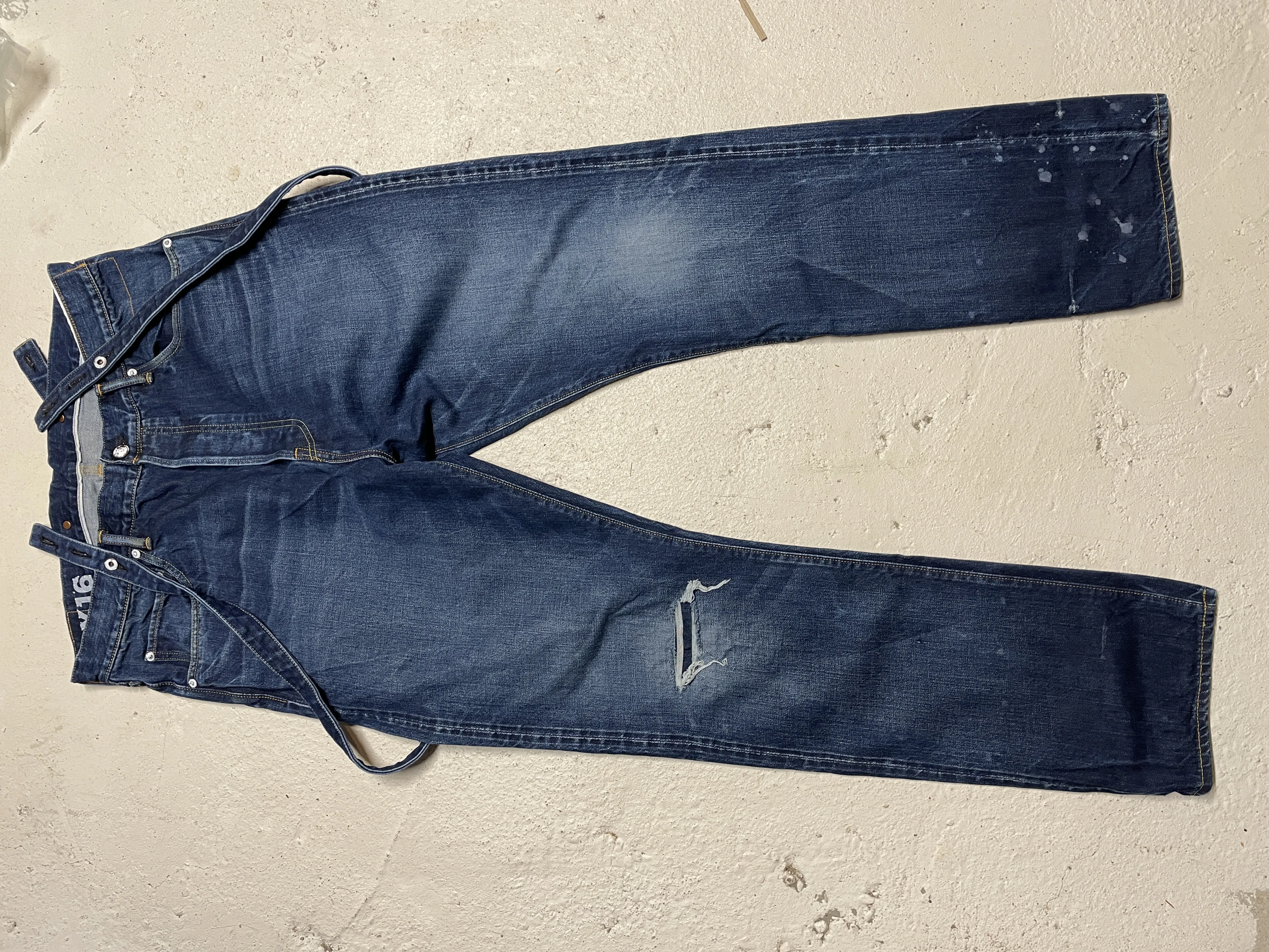 VISVIM SOCIAL SCULPTURE DRY DENIM-16 21SS