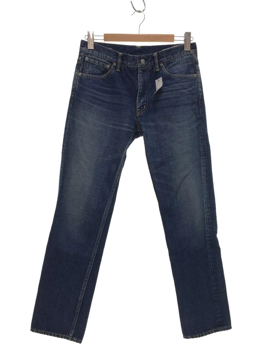 Indigo Damaged Denim