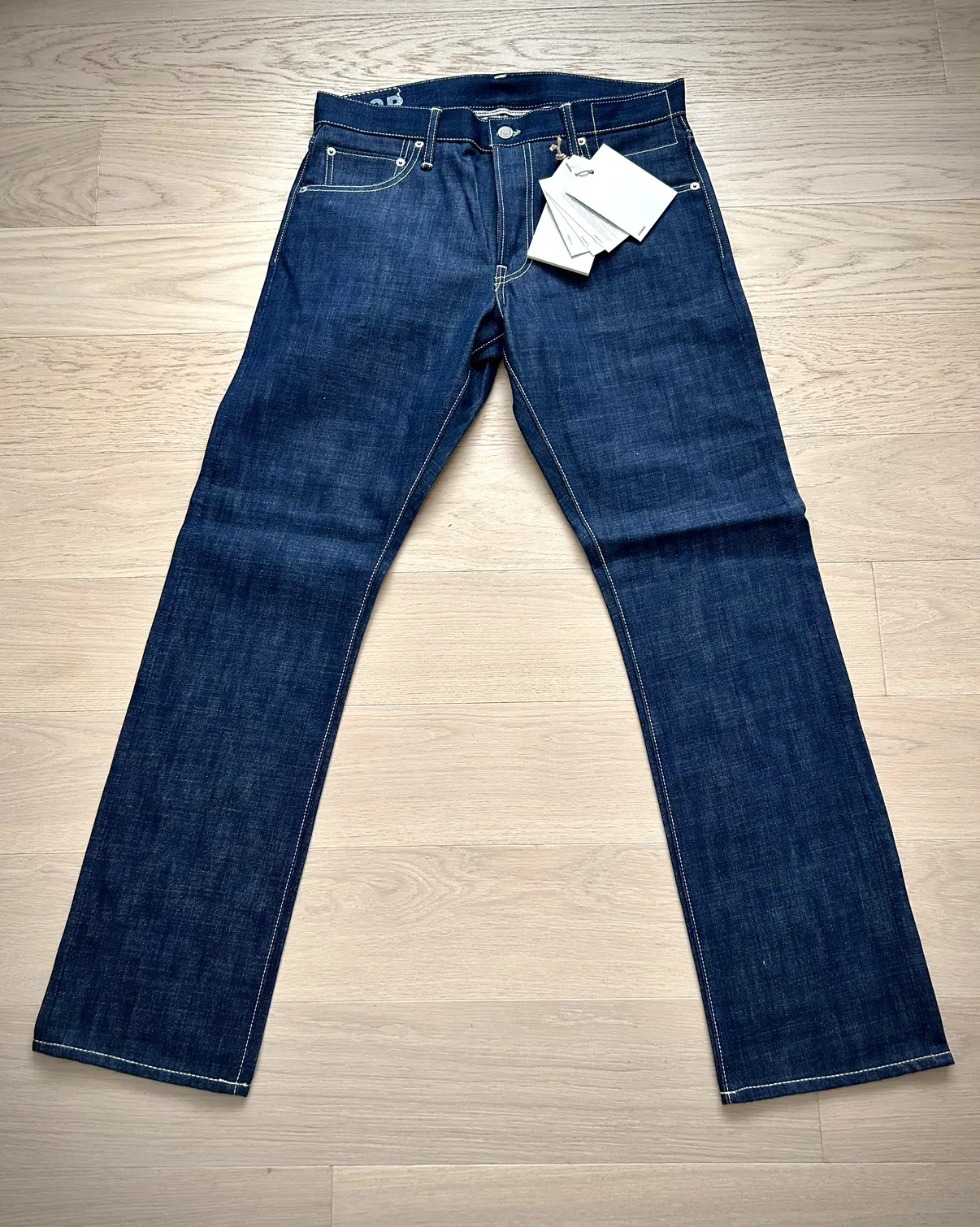 Visvim ICT SS Fluxus 01 Slim Indigo Natural Dye