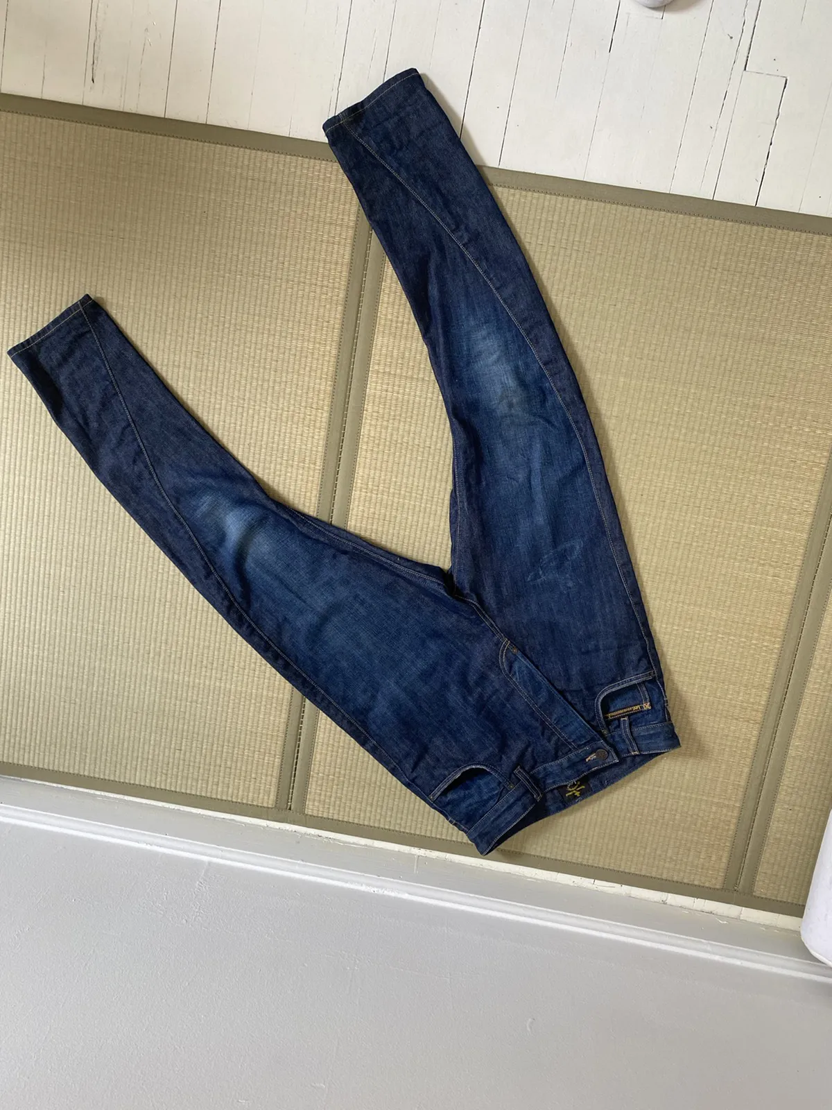 Vivienne Westwood & Lee Asymmetric Denim Jean