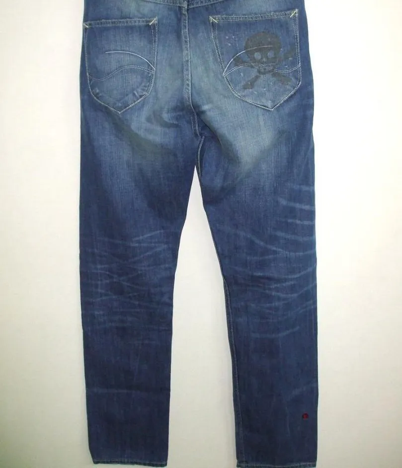 Skull Denim Jeans