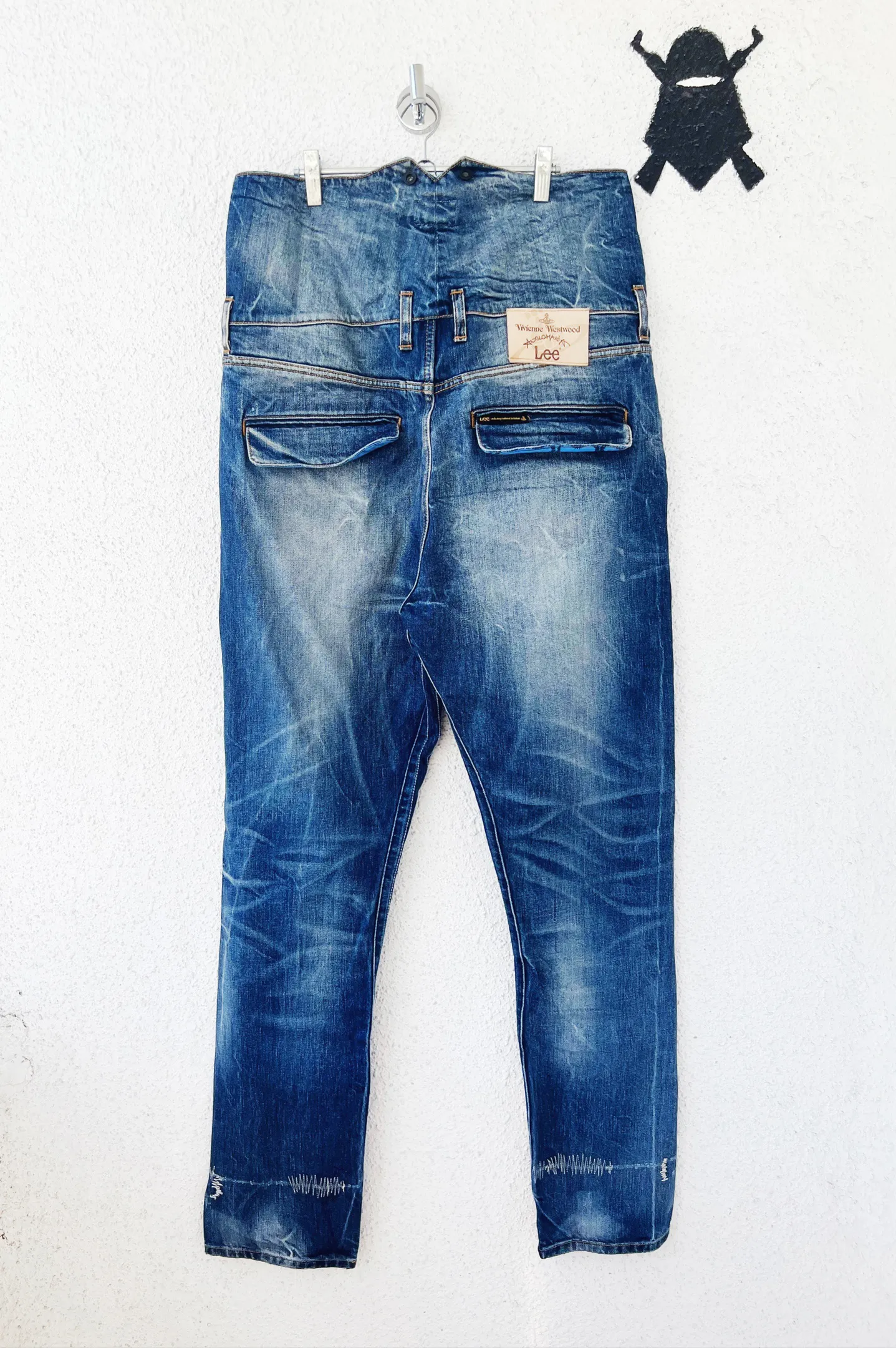 LEE VIVIENNE WESTWOOD DENIM JEANS PANTS 31X34