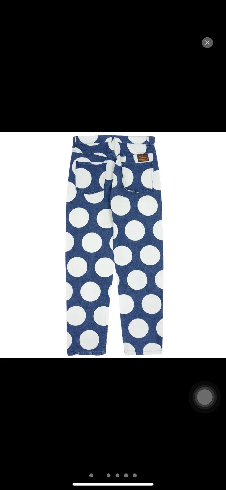 Vivienne Westwood ss86 “polka dot” denim